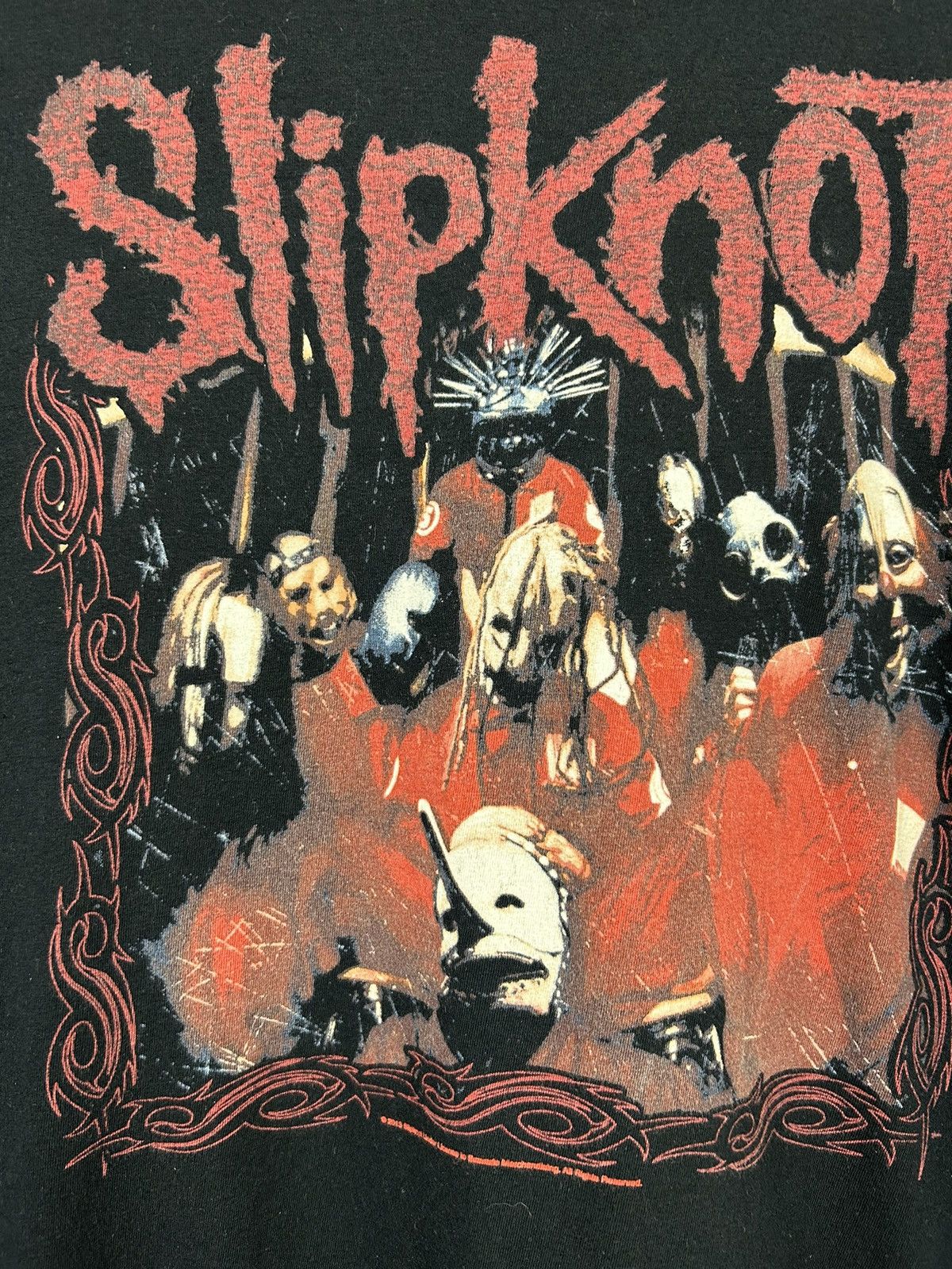 Band Tees Vintage Slipknot Logo T shirt 2013 Size US M / EU 48-50 / 2 - 3 Thumbnail