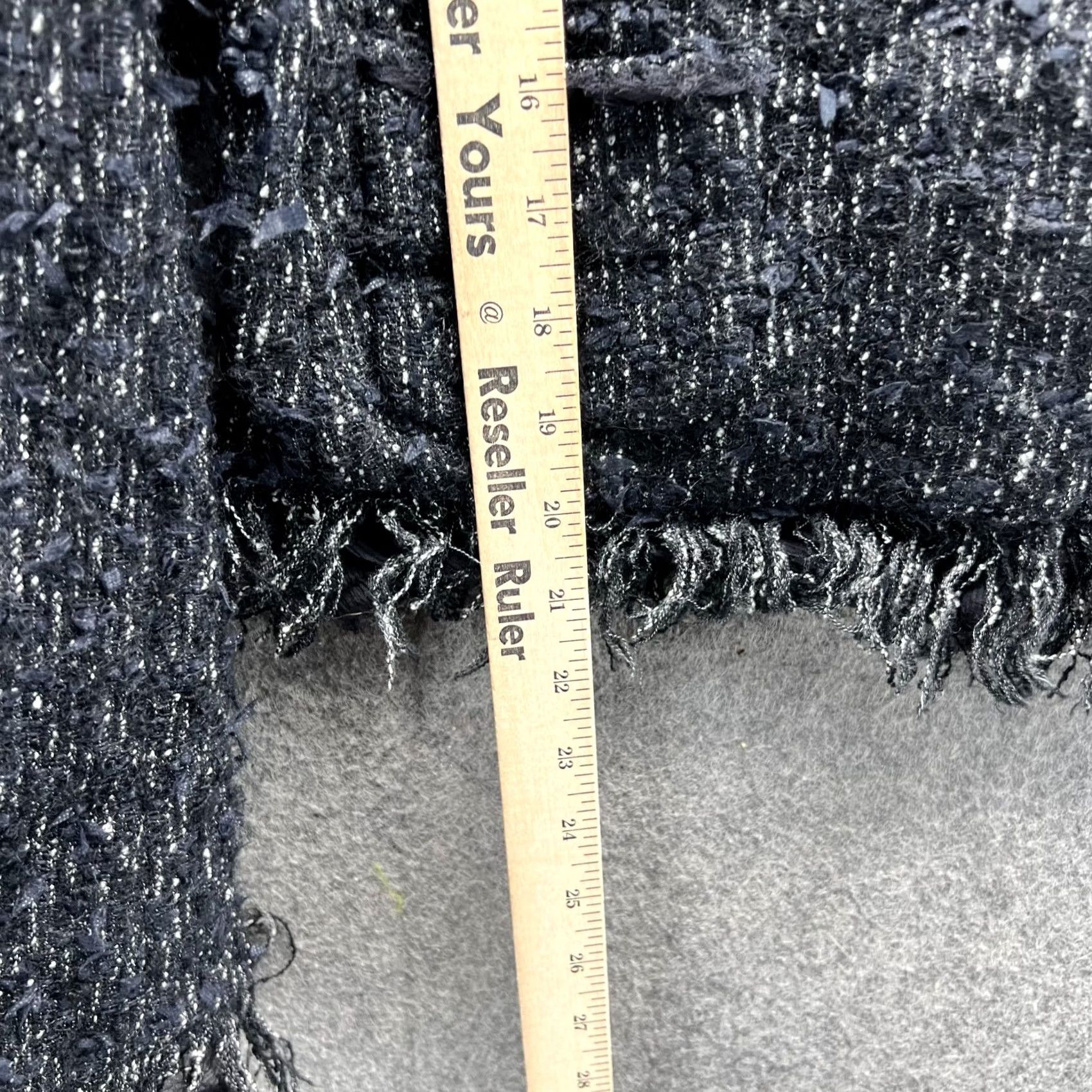 Elie Tahari VINTAGE Elie Tahari Blazer Women Medium Black Tweed Cotton Jacket Casual Business Womens Blazer, - 209 Size M / US 6-8 / IT 42-44 - 6 Thumbnail