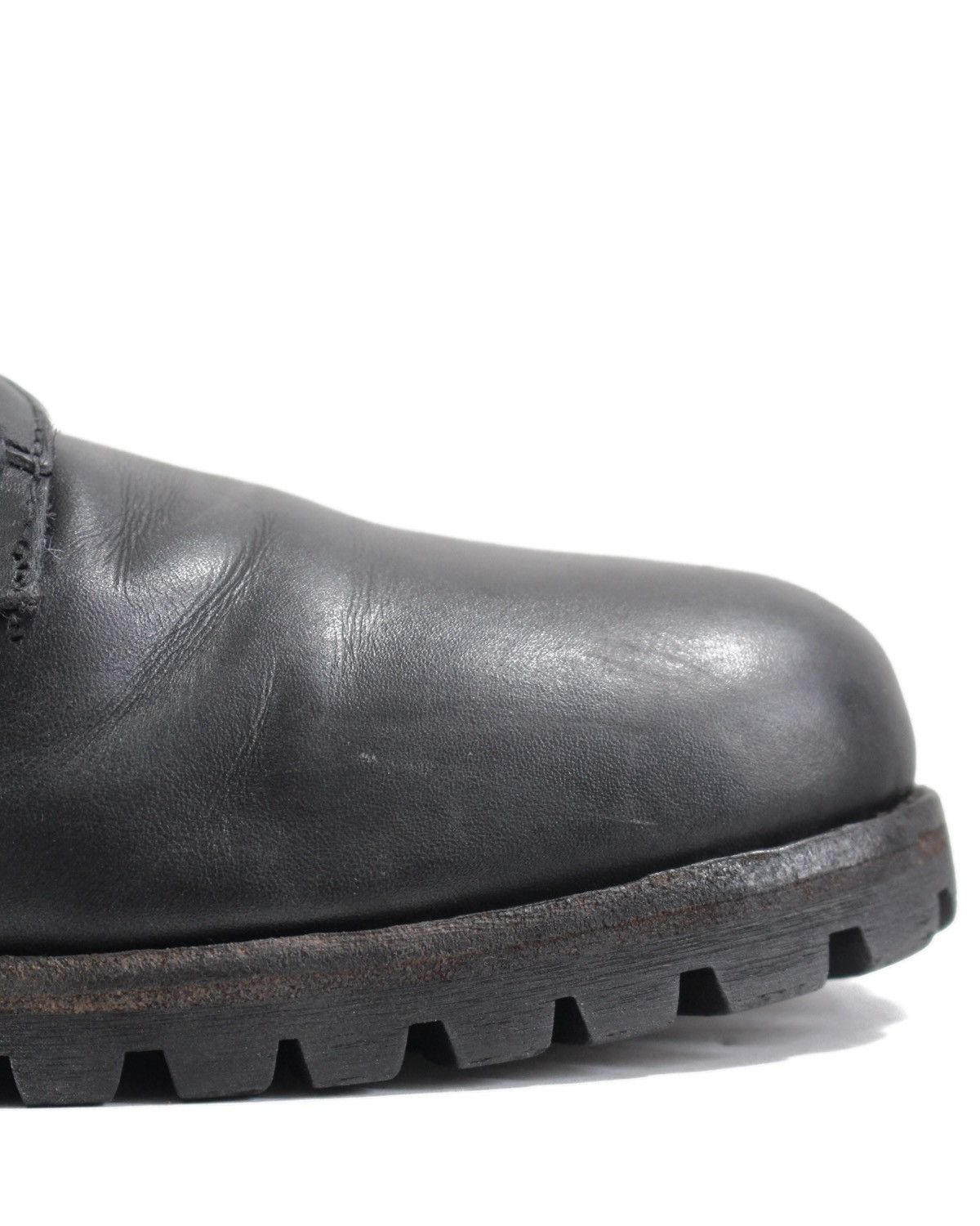 Japanese Brand SS2019 RENOM PARIS LEATHER WORK BOOTS Size US 8 / EU 41 - 12 Thumbnail