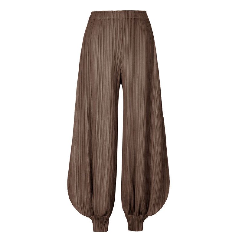 Japanese Brand Solid color bloomers, wide legged loose casual trousers Size 24" / US 00 / IT 34 - 7 Thumbnail