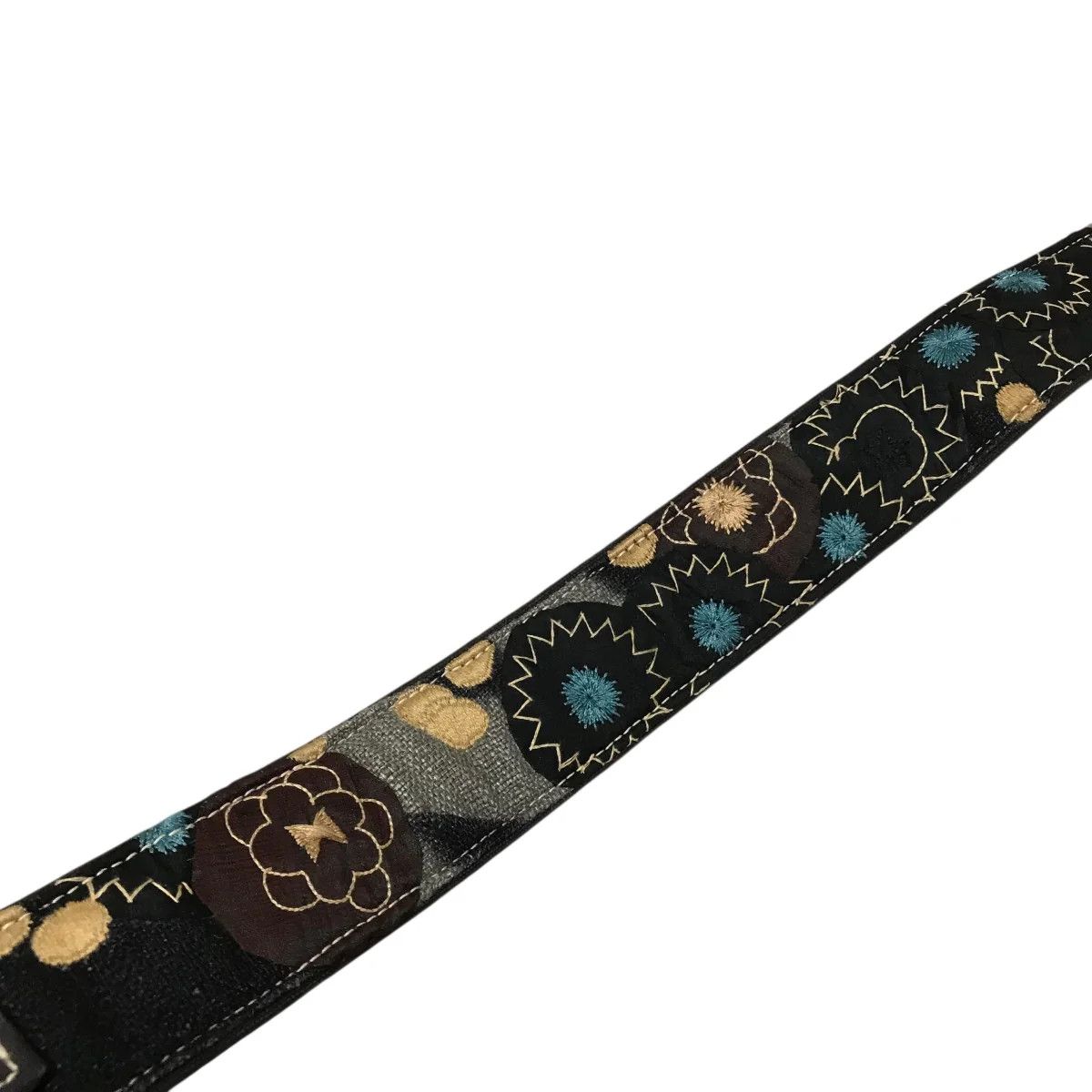 Dries Van Noten Floral Denim Patchwork Belt Size ONE SIZE - 8 Thumbnail