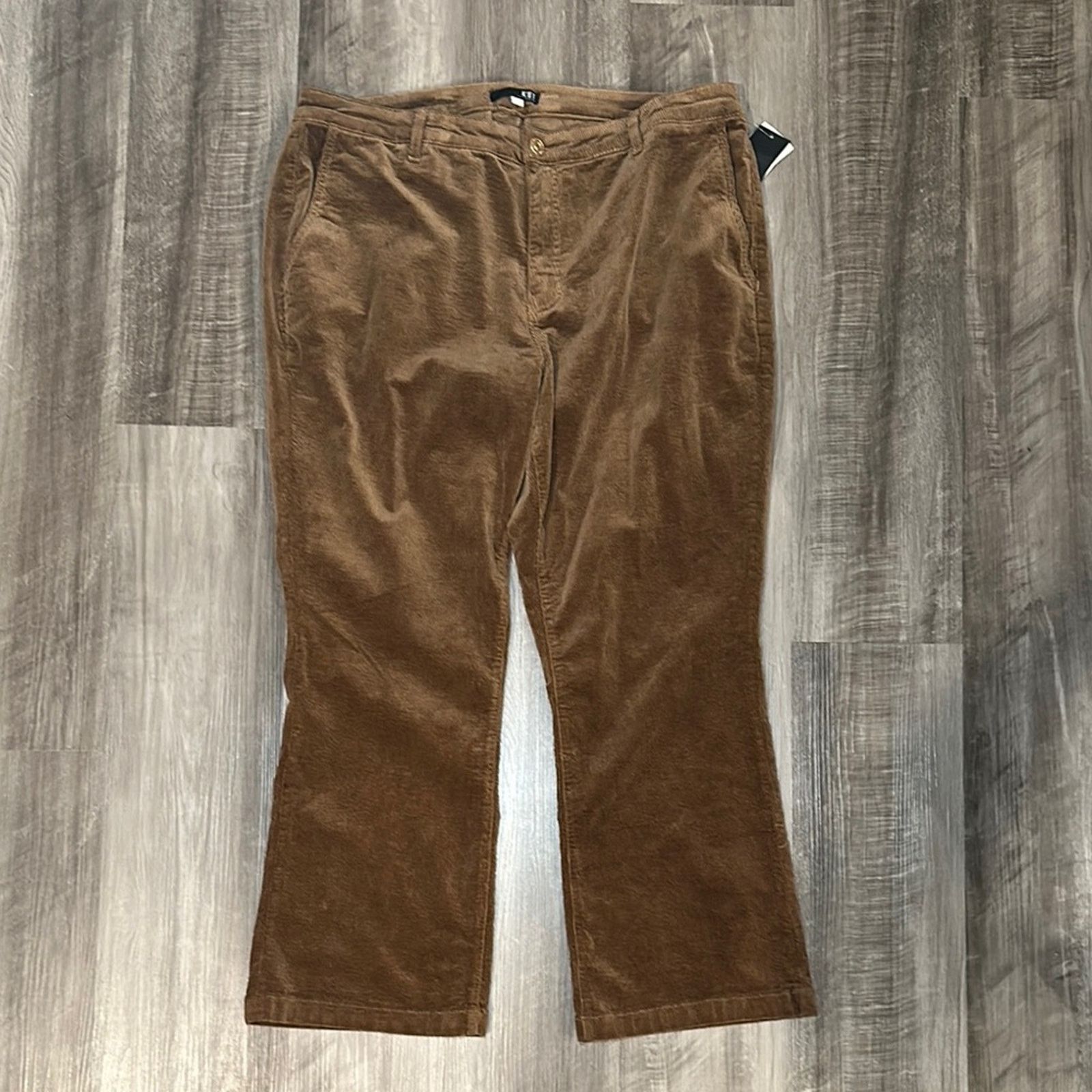 Other Kut From the Kloth Corduroy Boot Cut Jeans - 16W Size 38" / US 16 / IT 52 - 1 Thumbnail