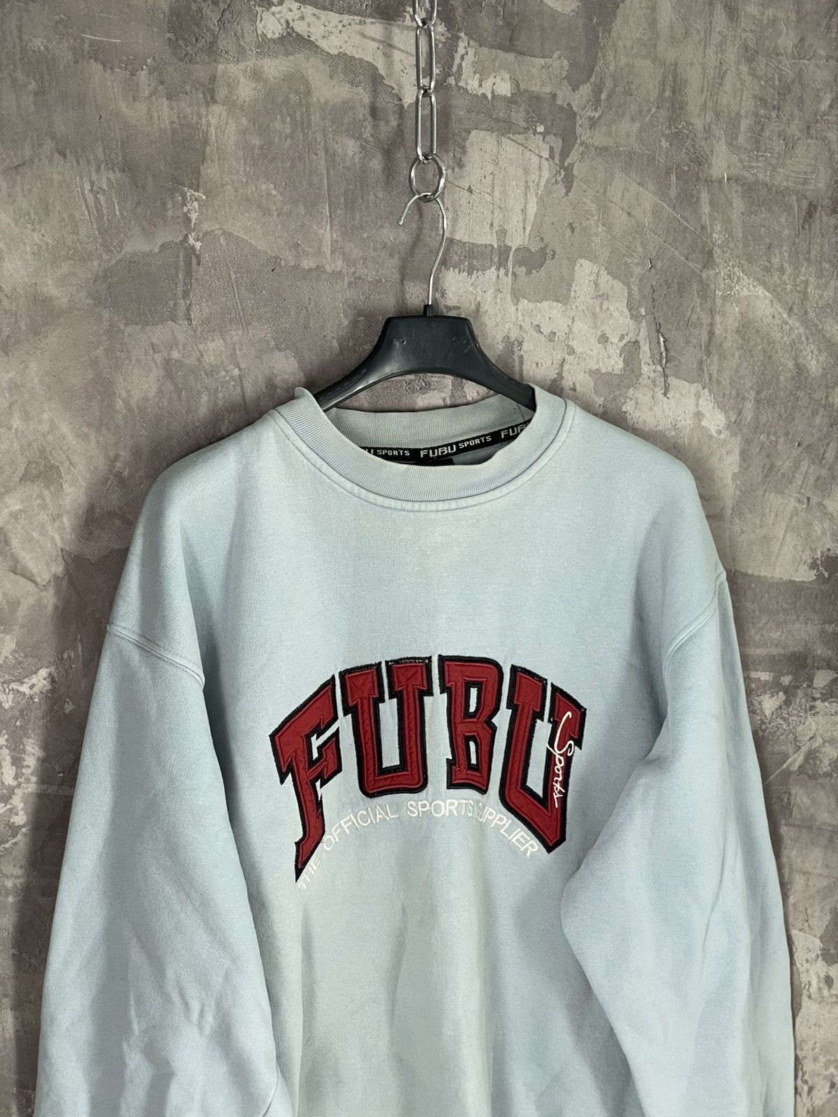 Fubu × Vintage Vintage Fubu Sweatshirt Crewnek Size US L / EU 52-54 / 3 - 7 Thumbnail