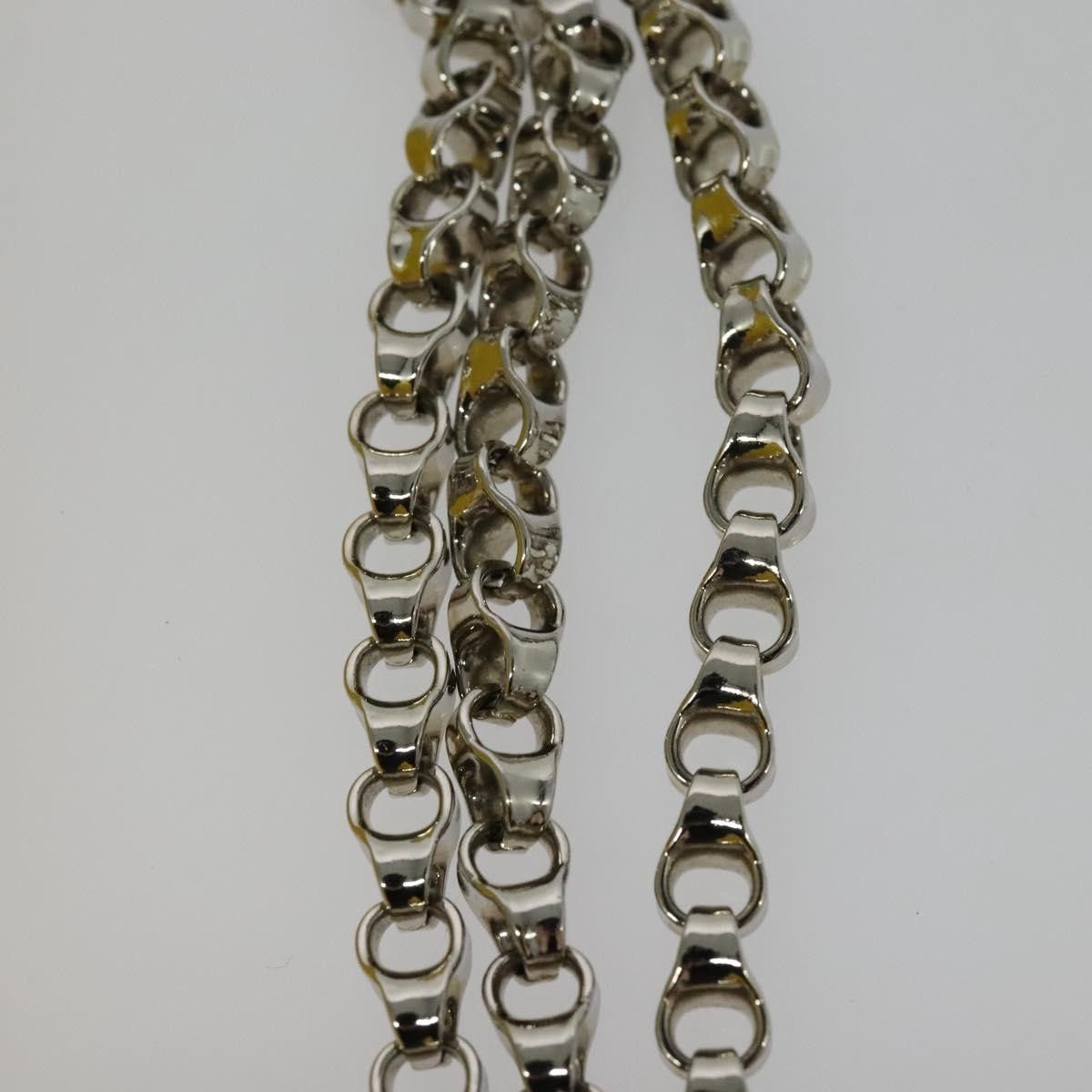 Celine CELINE Chain Shoulder Bag Leather Yellow Silver Size ONE SIZE - 8 Thumbnail