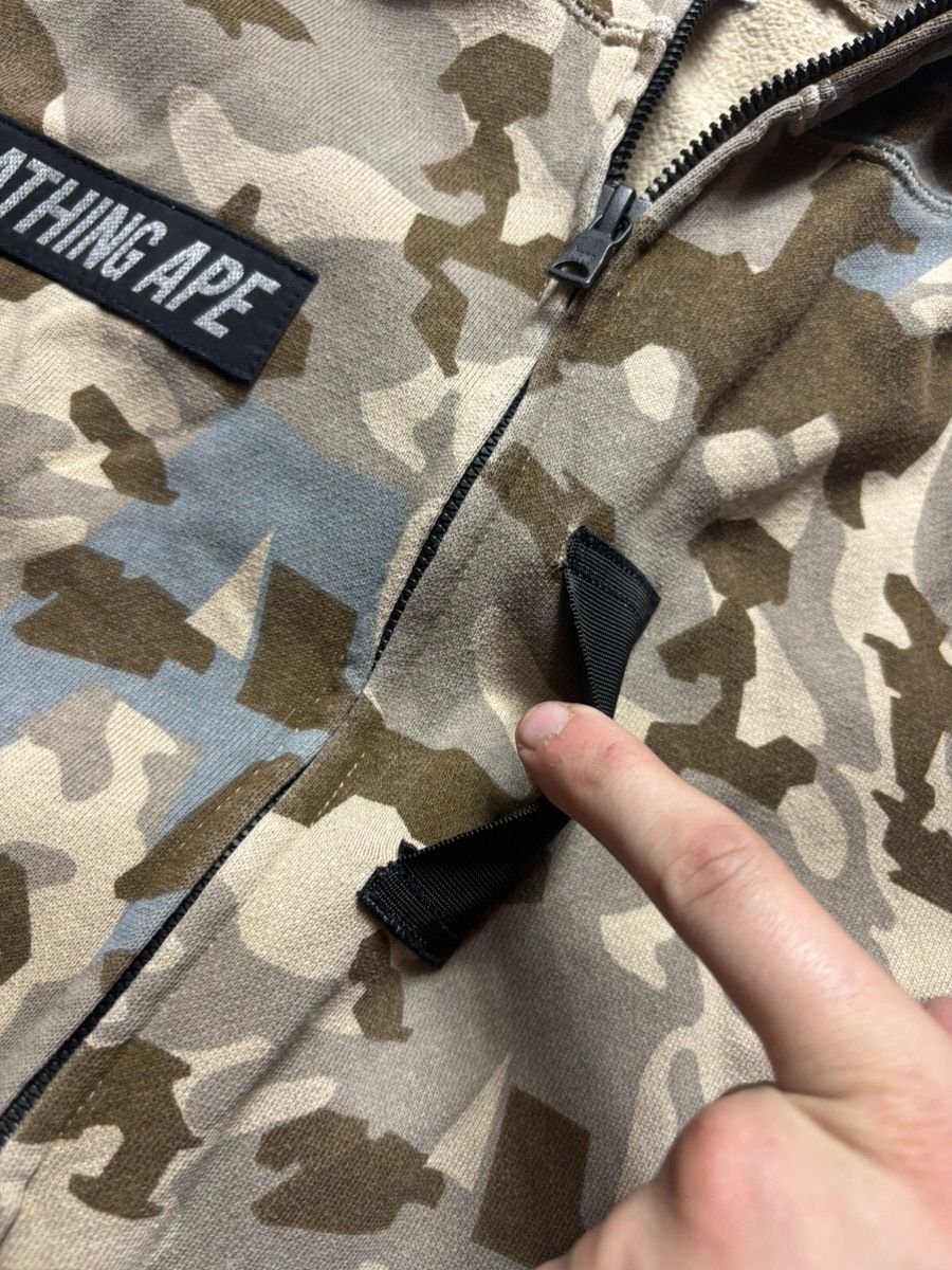Bape Bape military sand camo hoodie Size US M / EU 48-50 / 2 - 5 Thumbnail