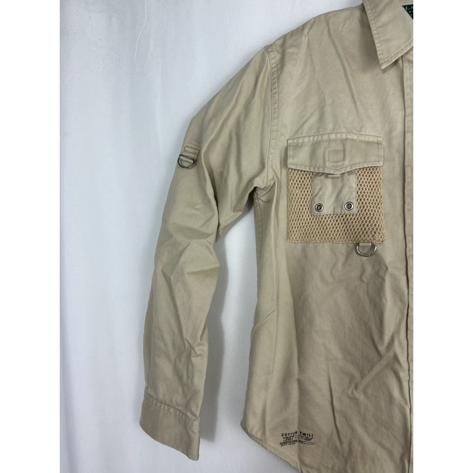 Ralph Lauren Lauren Ralph Lauren Utility Shirt Womens Medium Petite PP Cotton Twill 1967 Size XXS / US 00 / IT 34 - 2 Thumbnail
