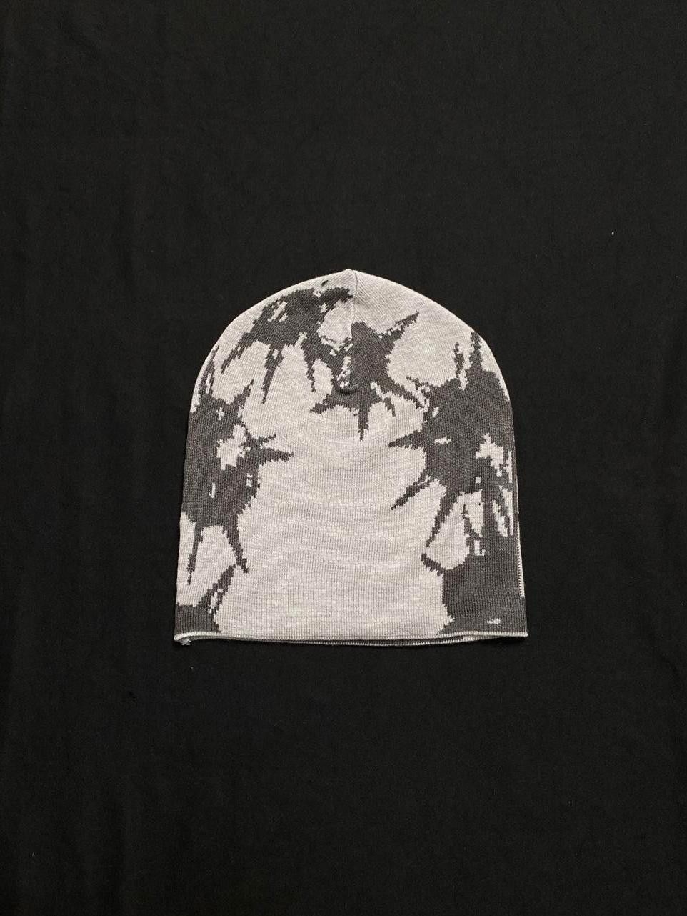 Japanese Brand Deadstock Spike Balls Graphic No Cuff Knit Black Beanie OS Size ONE SIZE - 4 Thumbnail
