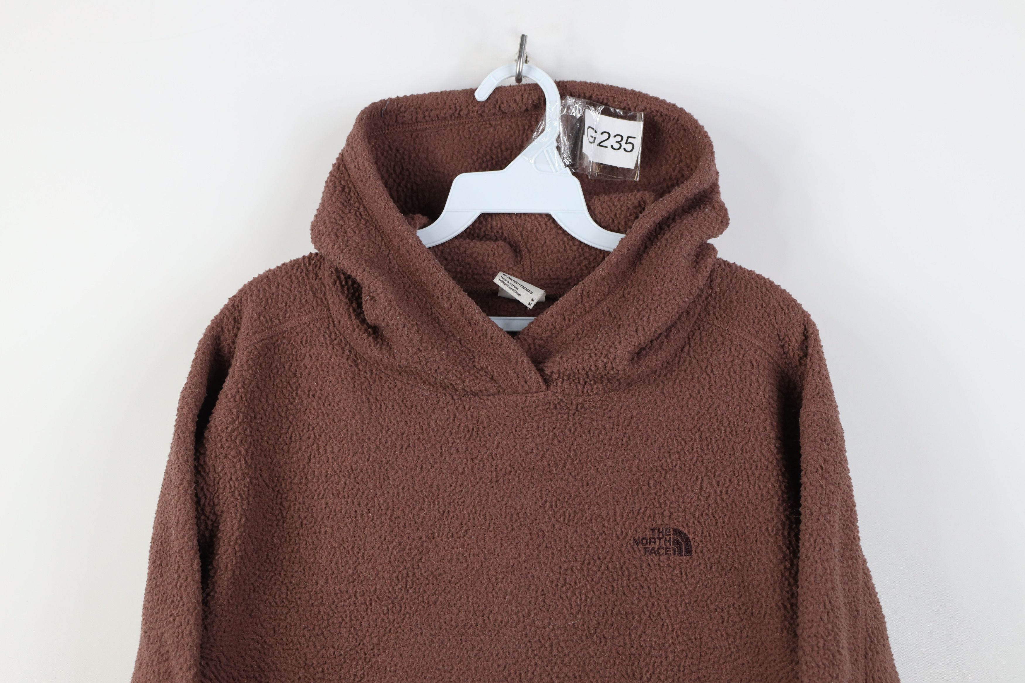 The North Face The North Face Spell Out Deep Pile Fleece Hoodie Sweatshirt Size M / US 6-8 / IT 42-44 - 2 Thumbnail