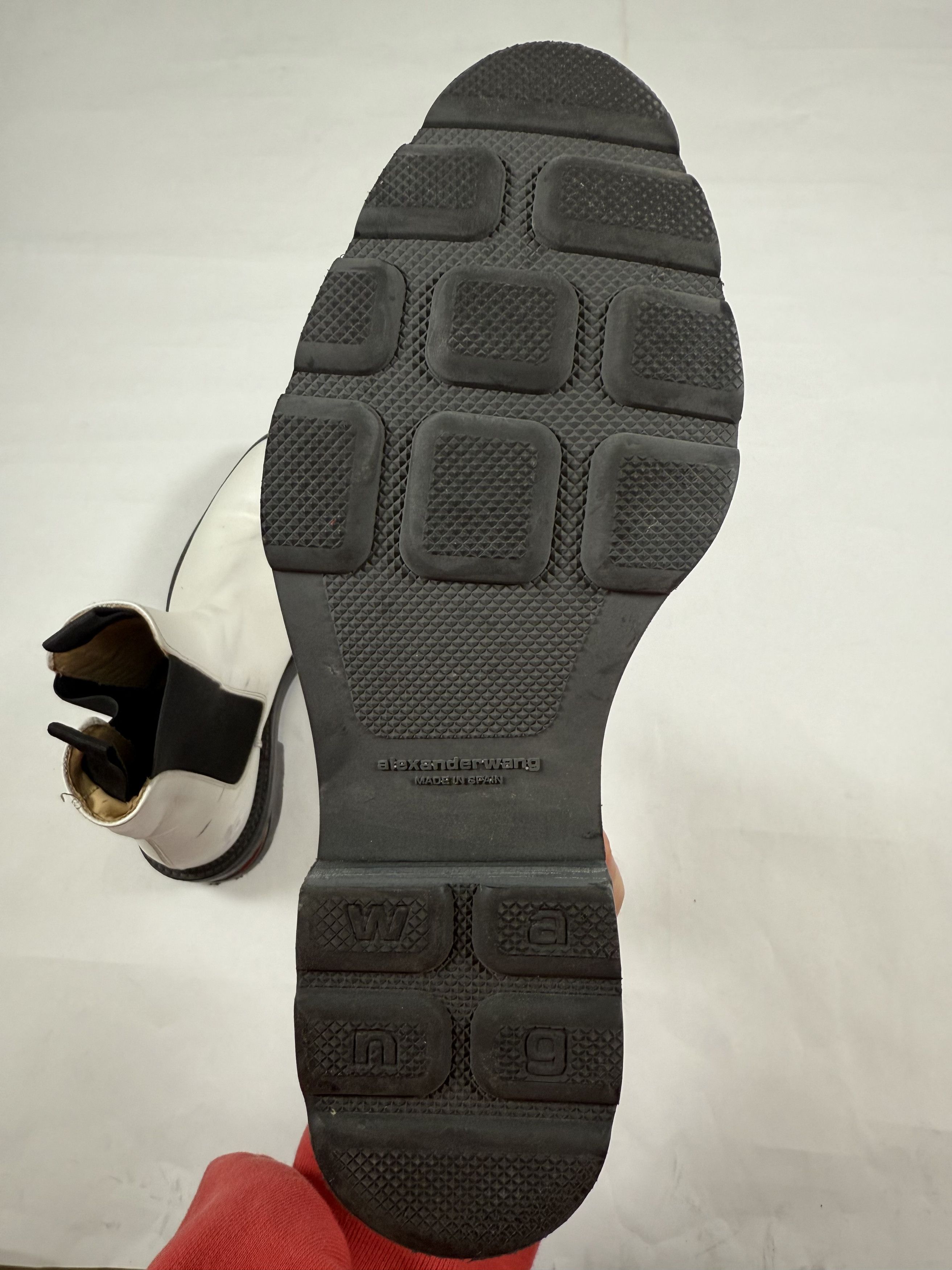 Alexander Wang Alexander Wang Andy Chelsea Boots - White Leather Size US 6 / IT 36 - 7 Thumbnail