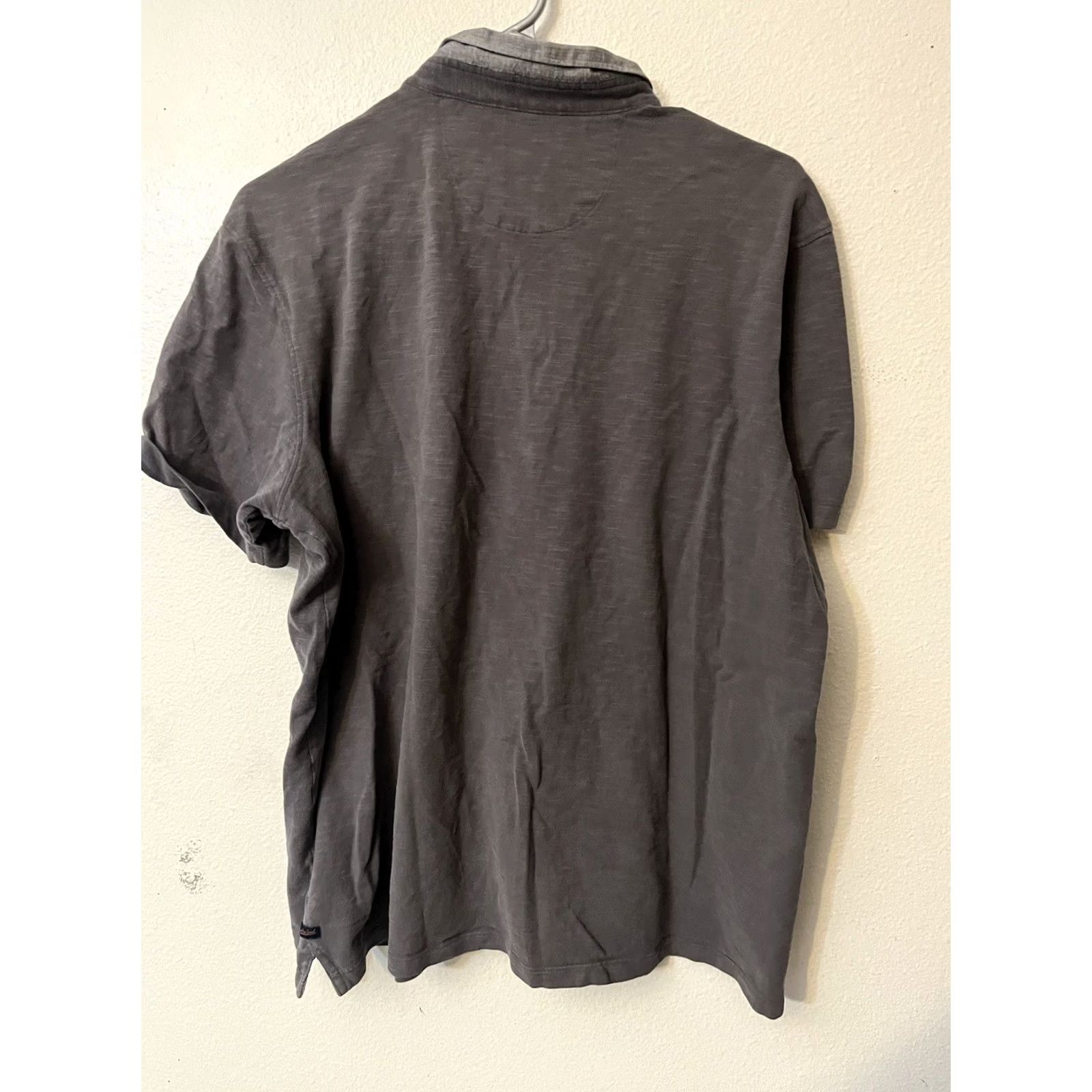 Vintage Goodman Polo Shirt Mens L Gray Cotton Polo Shirt Casual Golf Club Shirt Size US L / EU 52-54 / 3 - 3 Thumbnail