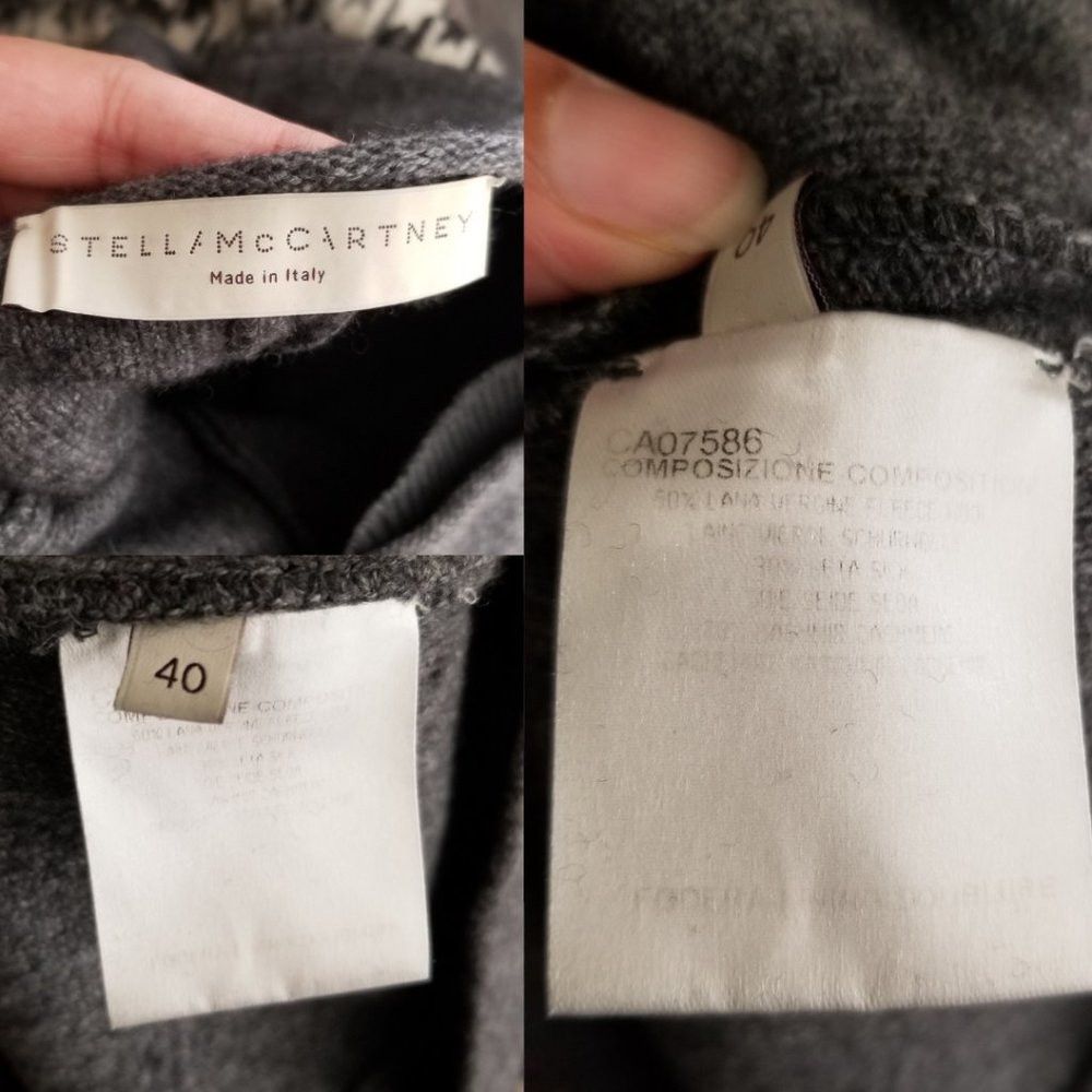 Stella McCartney Stella McCartney Wool Silk Cashmere Knit Strapless Dress Size M / US 6-8 / IT 42-44 - 6 Thumbnail