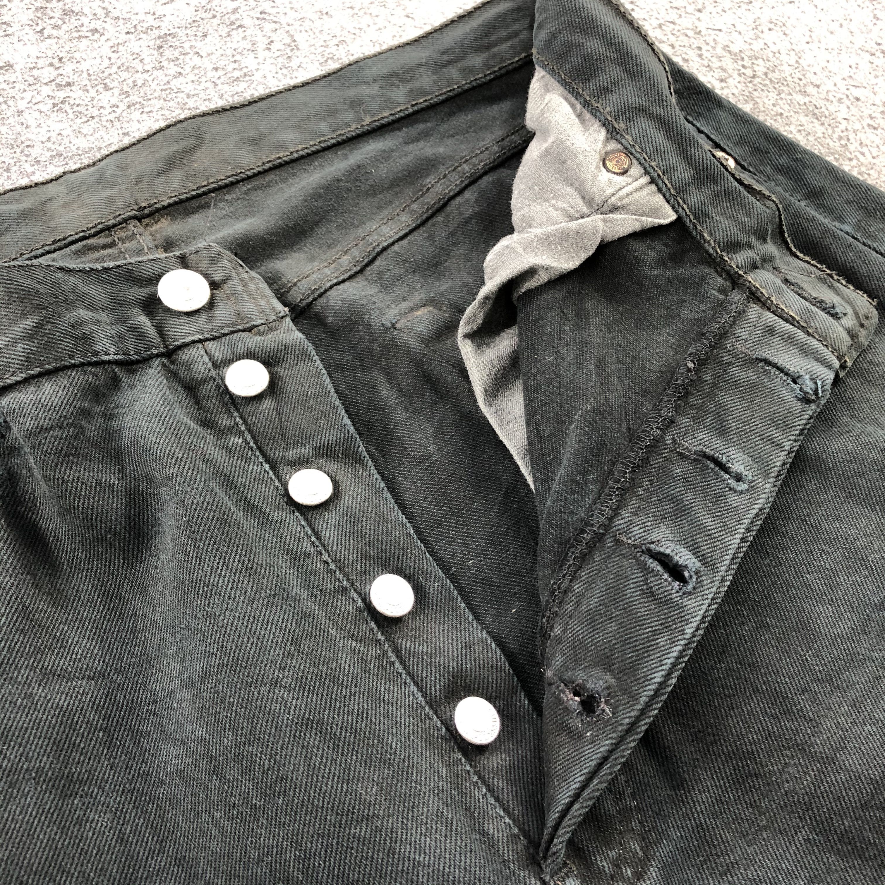 Levi's × Vintage Vintage 90s Distress Levis 501 Jeans-JM1586 Size US 36 / EU 52 - 9 Thumbnail