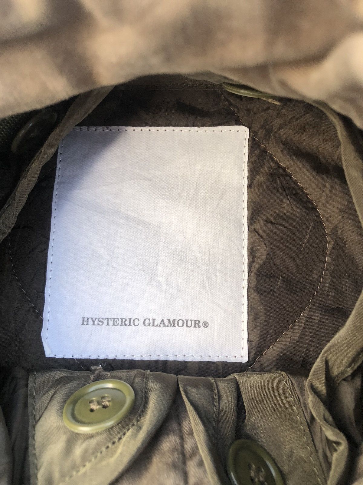 Designer × Hysteric Glamour × Peanuts Hysteric Glamour M-65 Woodstock Military Field Jacket Liner Size US S / EU 44-46 / 1 - 6 Thumbnail