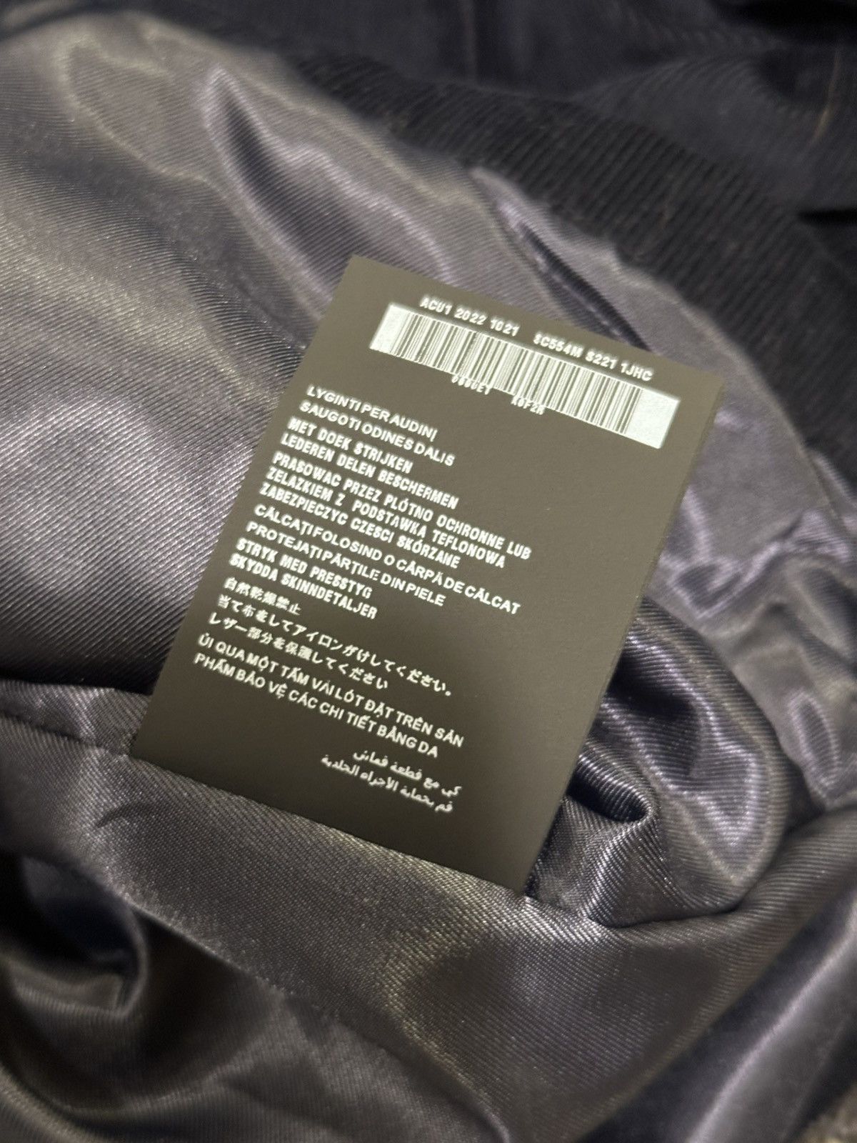 Prada Prada Corduroy Logo Snap Button Up Navy Shirt Jacket Size US L / EU 52-54 / 3 - 20 Thumbnail