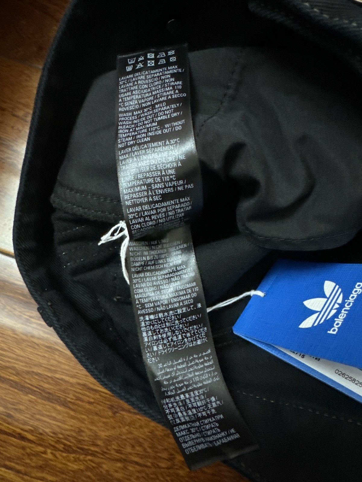 Balenciaga Balenciaga x Adidas Oversized Black Denim Sz. XL Size US 36 / EU 52 - 12 Thumbnail