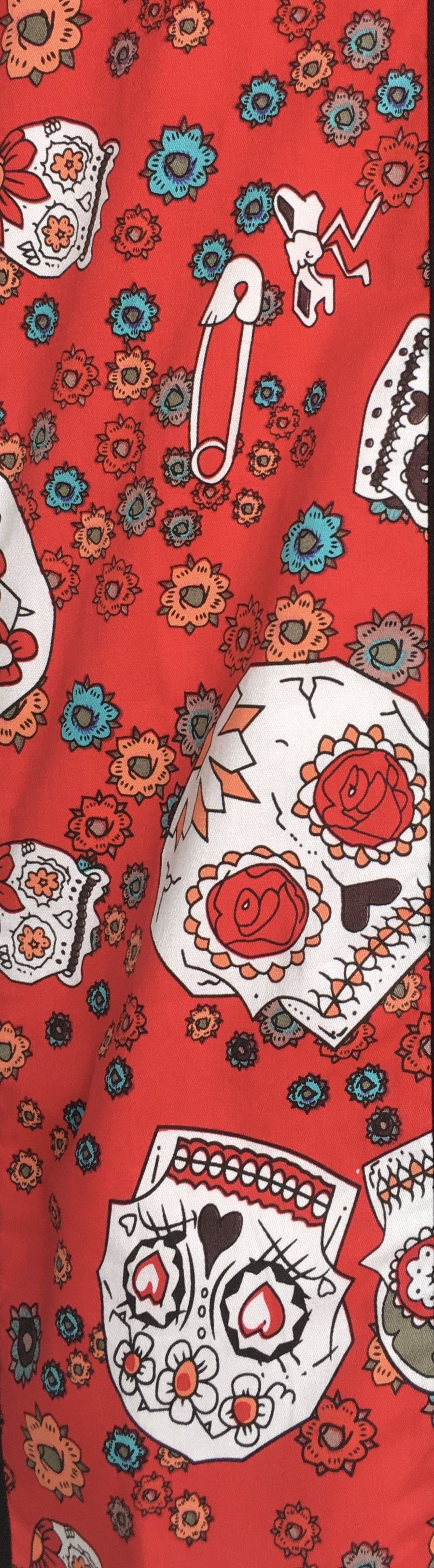 Other Short Sleeve Button Down Men Shirts Skull Red Size US L / EU 52-54 / 3 - 7 Thumbnail