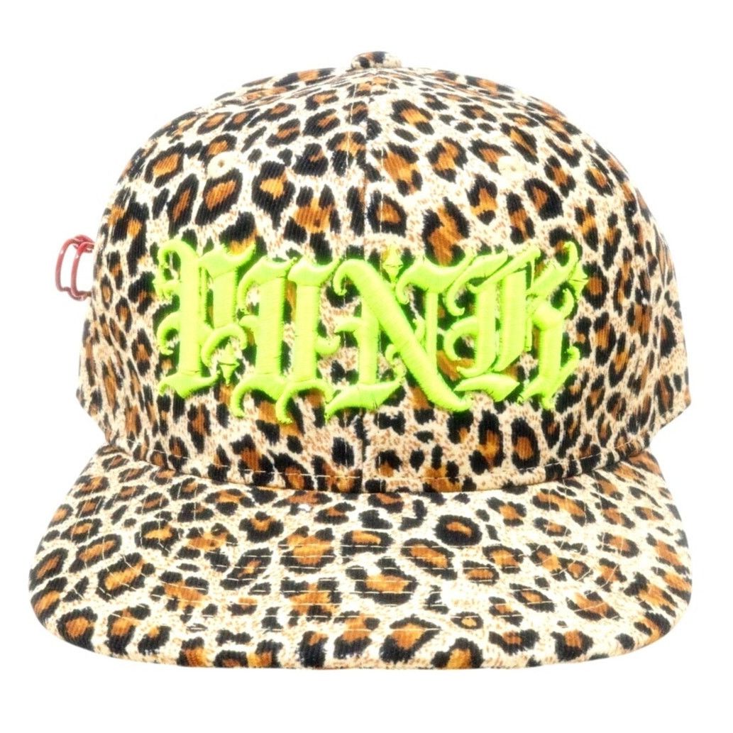Other PUNK ® Angry Leopard Hat with Red Safety Pin - Made in USA Size ONE SIZE - 1 Thumbnail