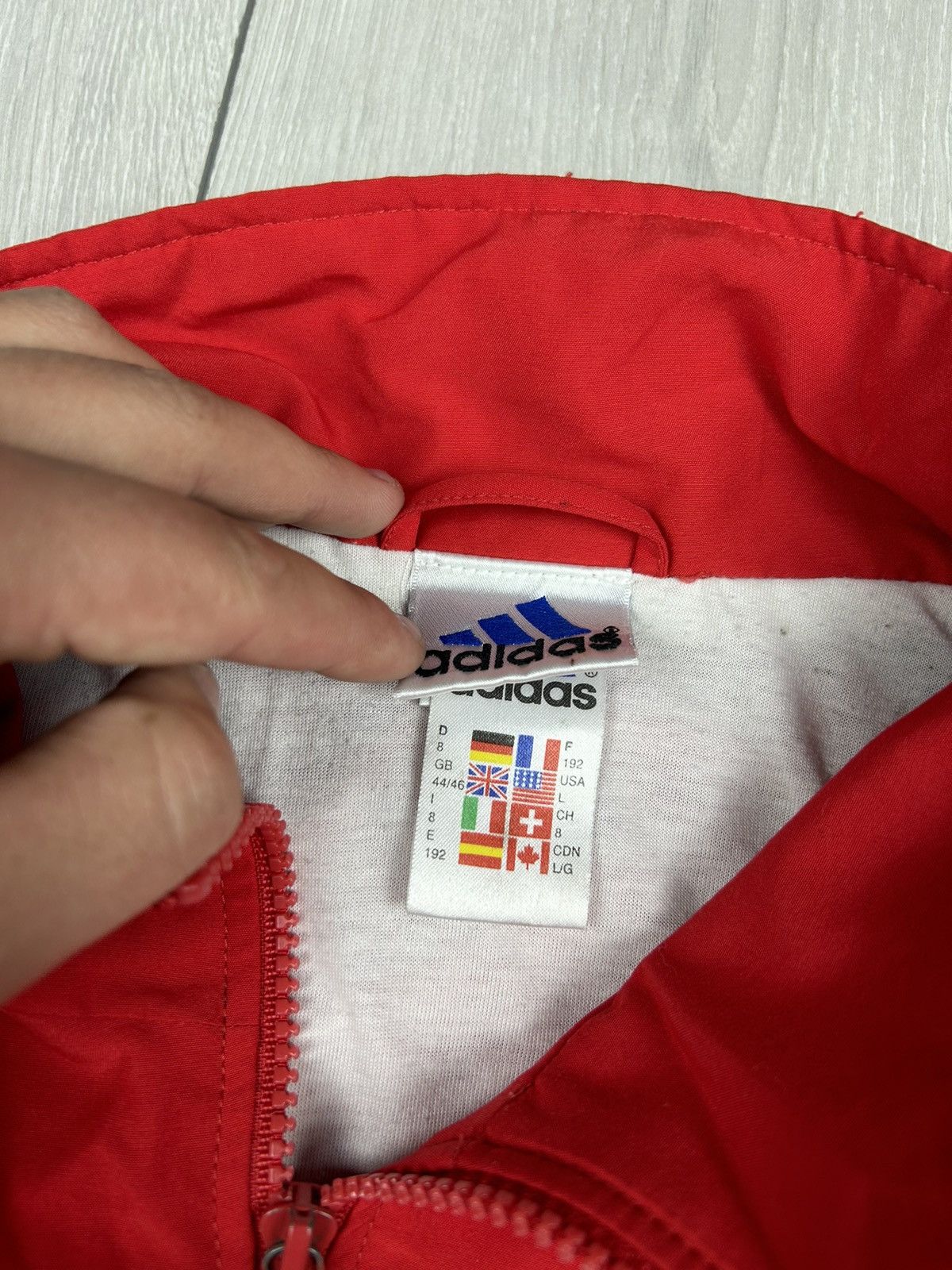 Adidas × Vintage Adidas Vintage Men’s Track jacket size L Size US L / EU 52-54 / 3 - 3 Thumbnail