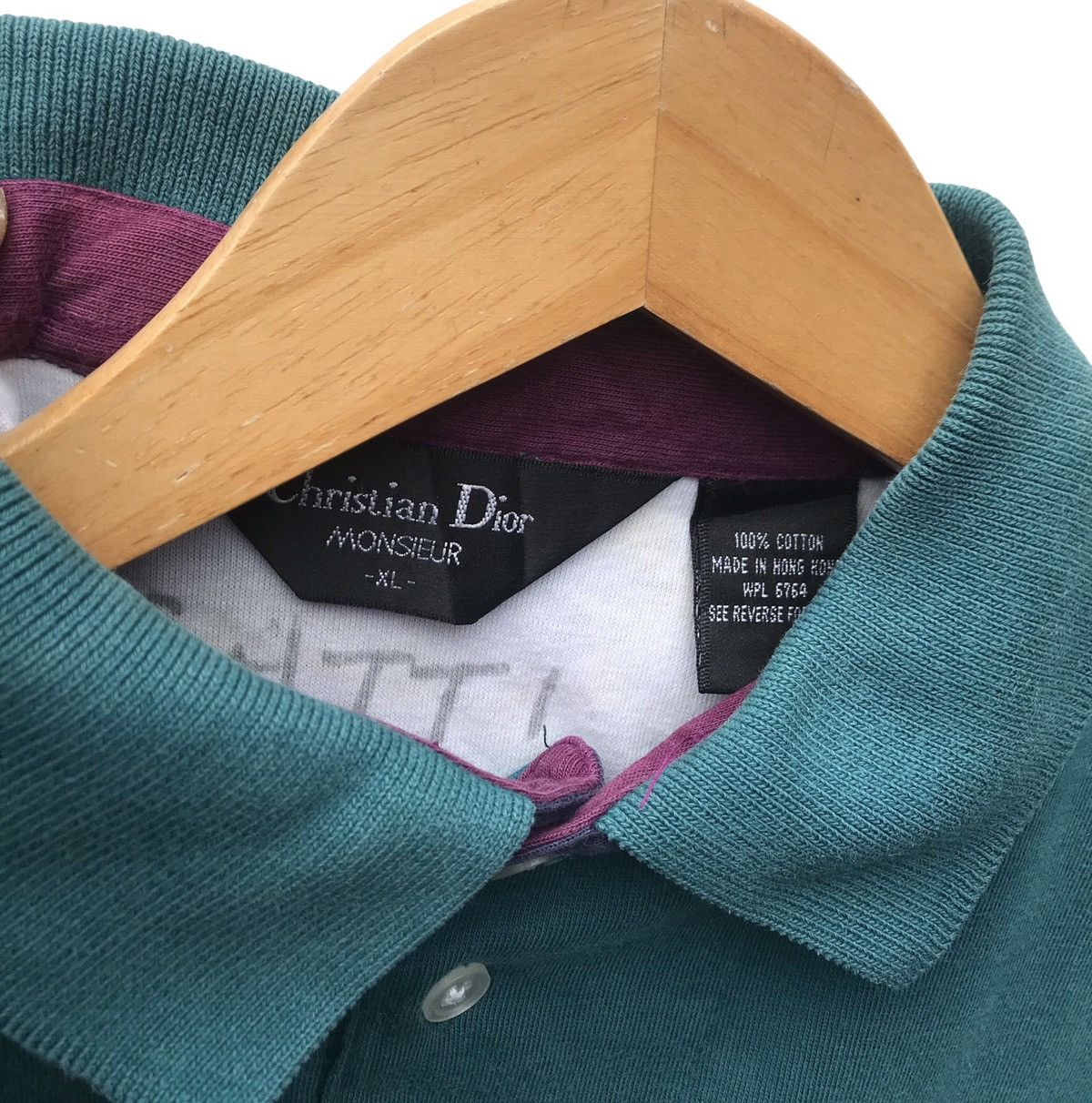 Christian Dior Monsieur Vintage Christian Dior Monsieur Polo Shirt Size US L / EU 52-54 / 3 - 2 Thumbnail
