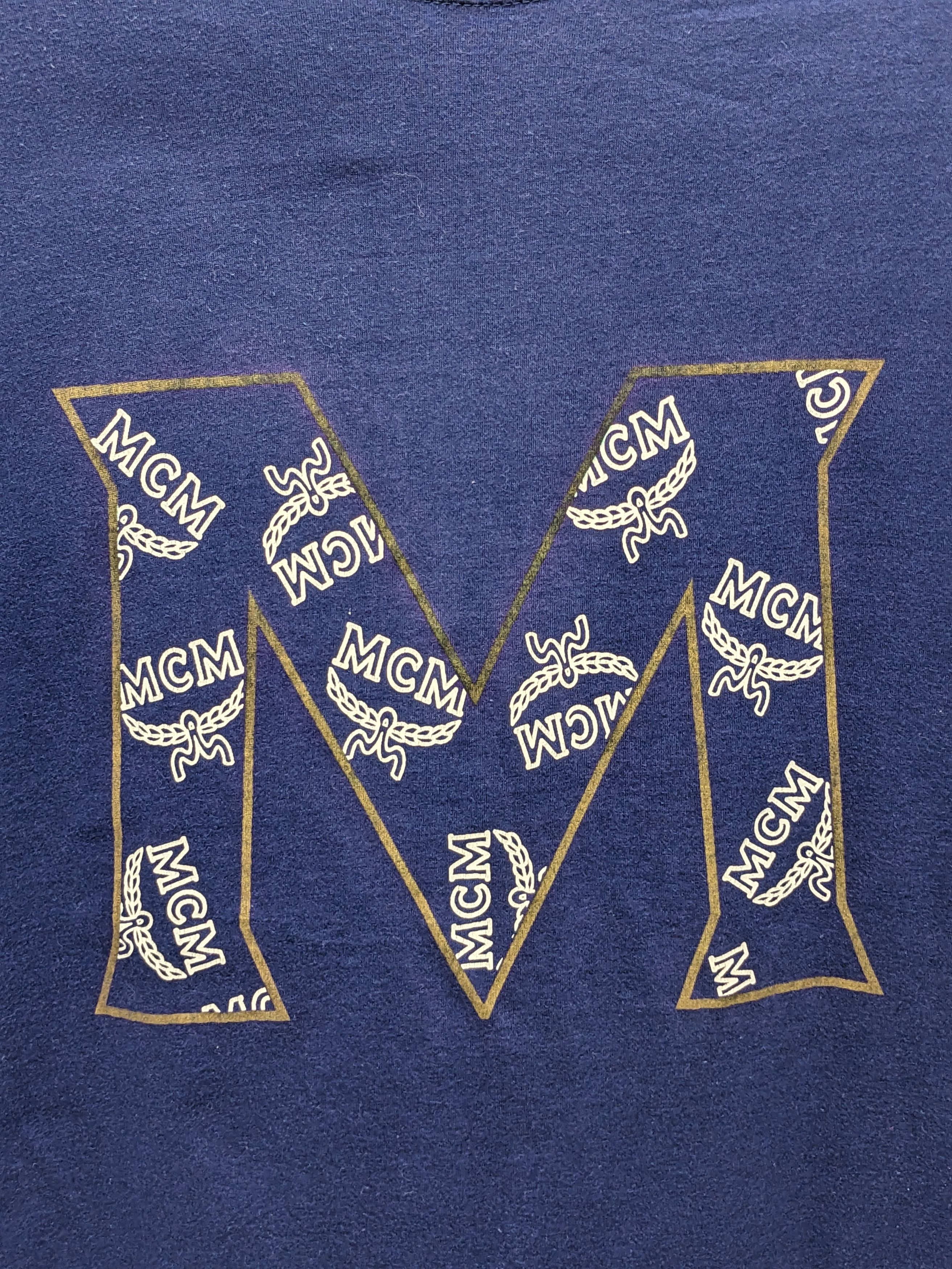 MCM MCM BIG LOGO TEE Size US M / EU 48-50 / 2 - 3 Thumbnail