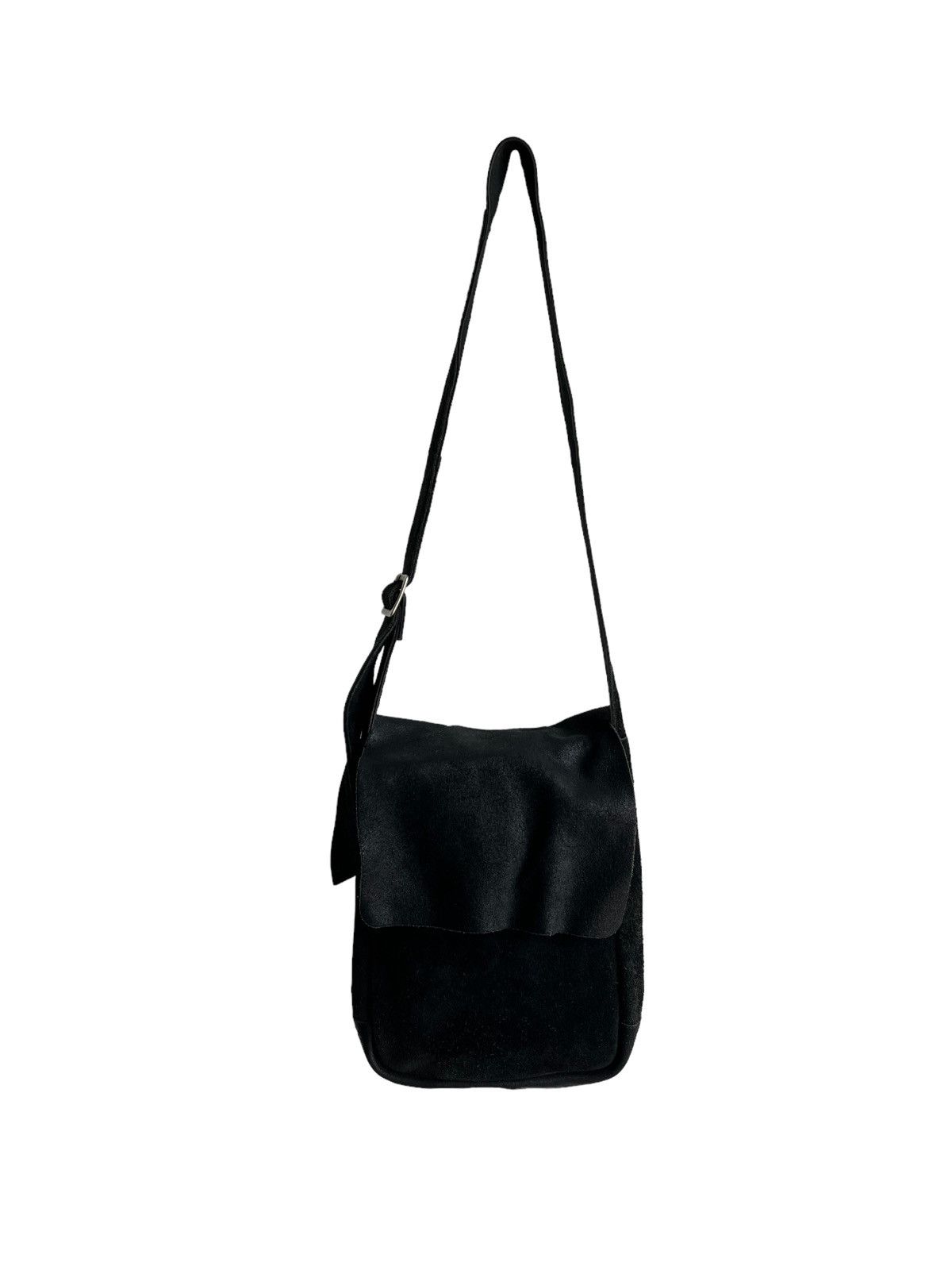 Porter 1990s Porter Yoshida & Co Suede Leather Flap Crossbody Bag Size ONE SIZE - 4 Thumbnail