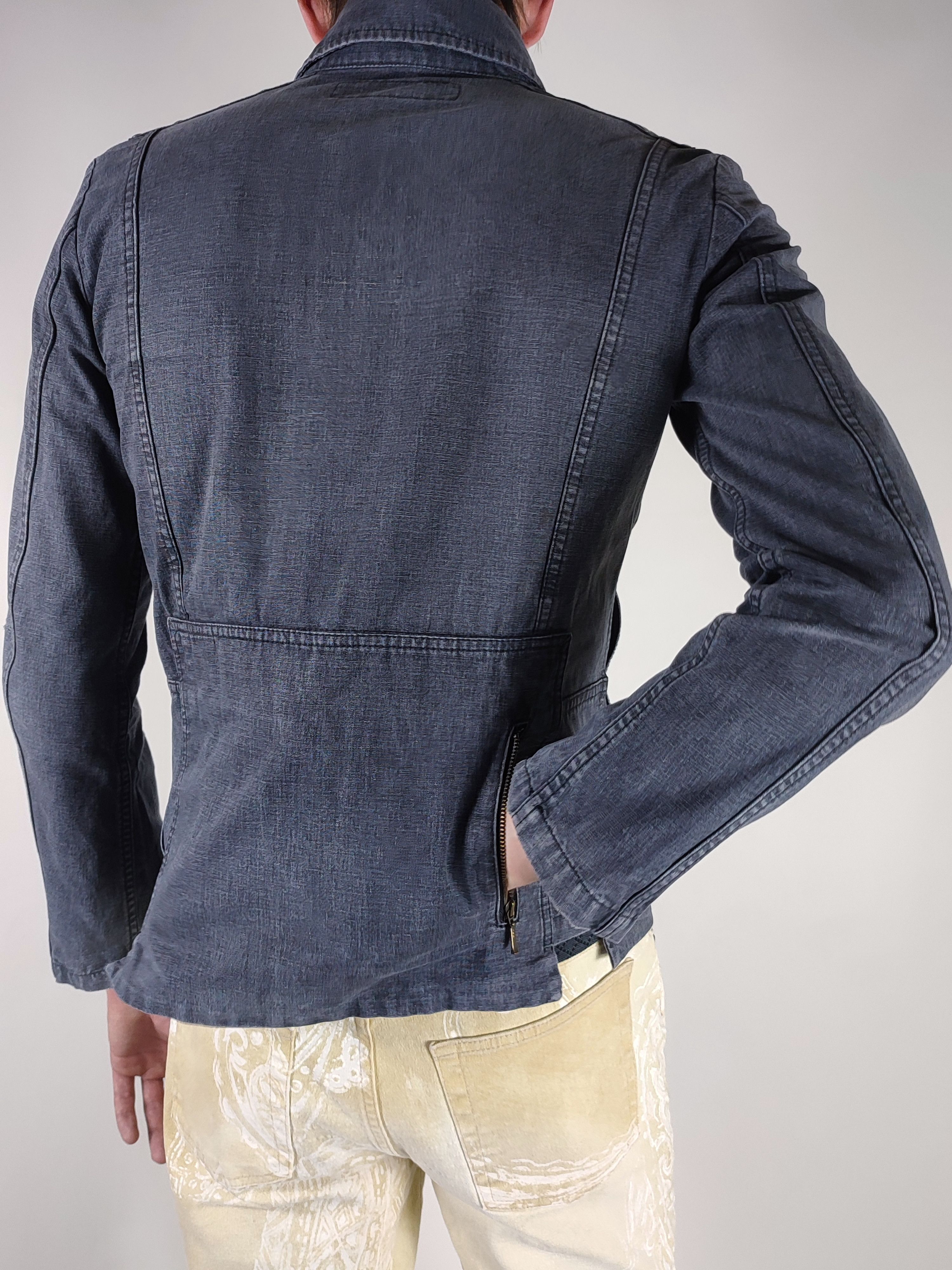 Diesel Vintage Diesel Multi Pocket Denim Jacket Size US S / EU 44-46 / 1 - 6 Thumbnail