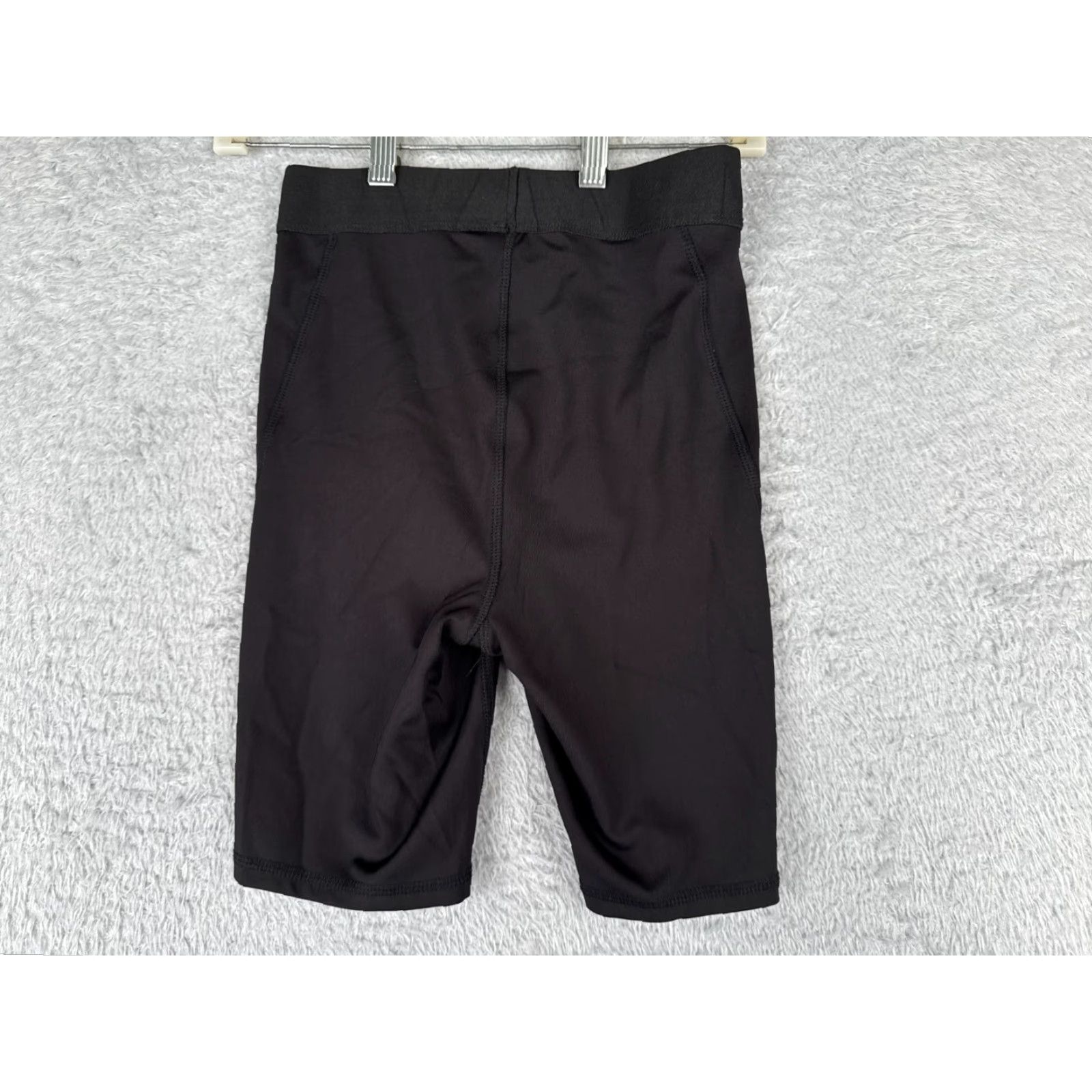 Vintage LF The Brand Compression Shorts Mens XS Black Nylon Spandex Gym Workout Activewear Size US 27 - 3 Thumbnail