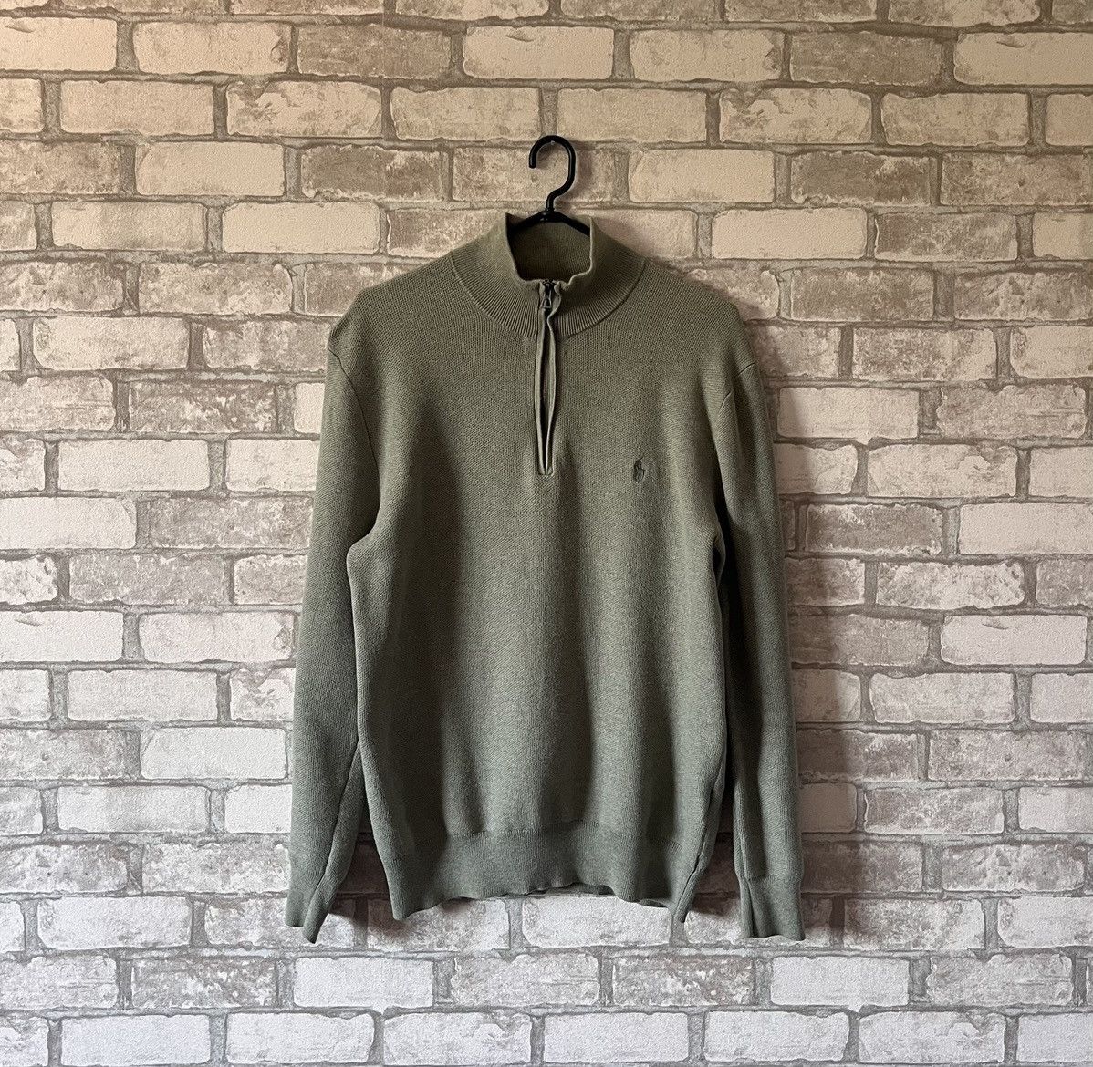 Polo Ralph Lauren × RRL Ralph Lauren × Ralph Lauren Vintage Ralph Lauren Zip Up Sweater Size US M / EU 48-50 / 2 - 1 Thumbnail
