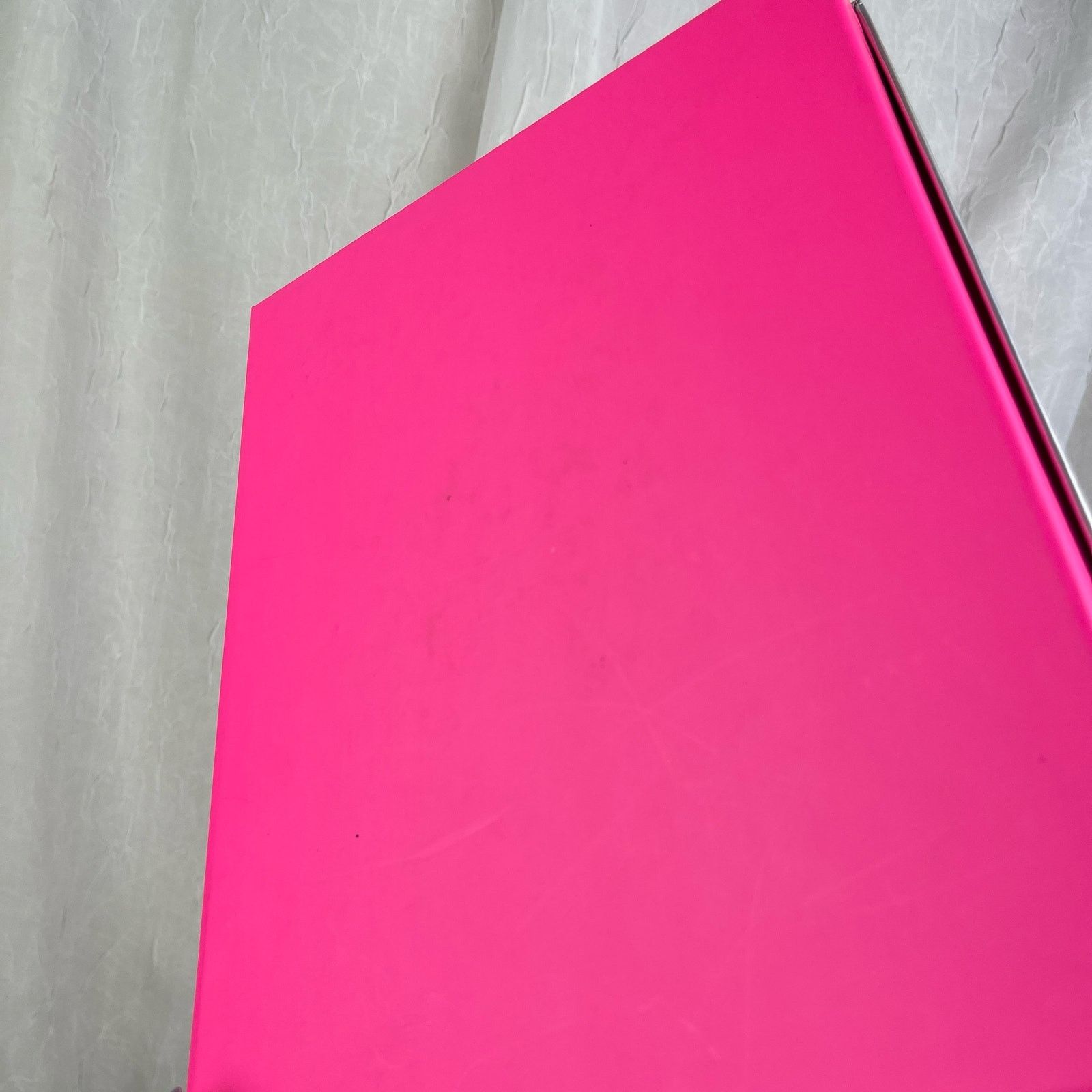Victoria's Secret Victoria’s Secret PINK Gift Decor Storage Box Silver Logo Size ONE SIZE - 15 Thumbnail