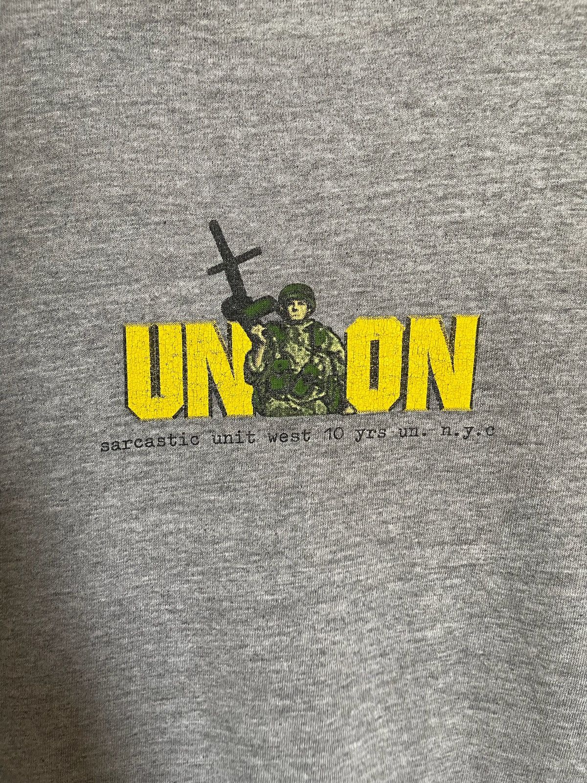 Union LA × Vintage Vintage Union Sarcastic Unit James Jebbia Tshirt Size US L / EU 52-54 / 3 - 4 Thumbnail