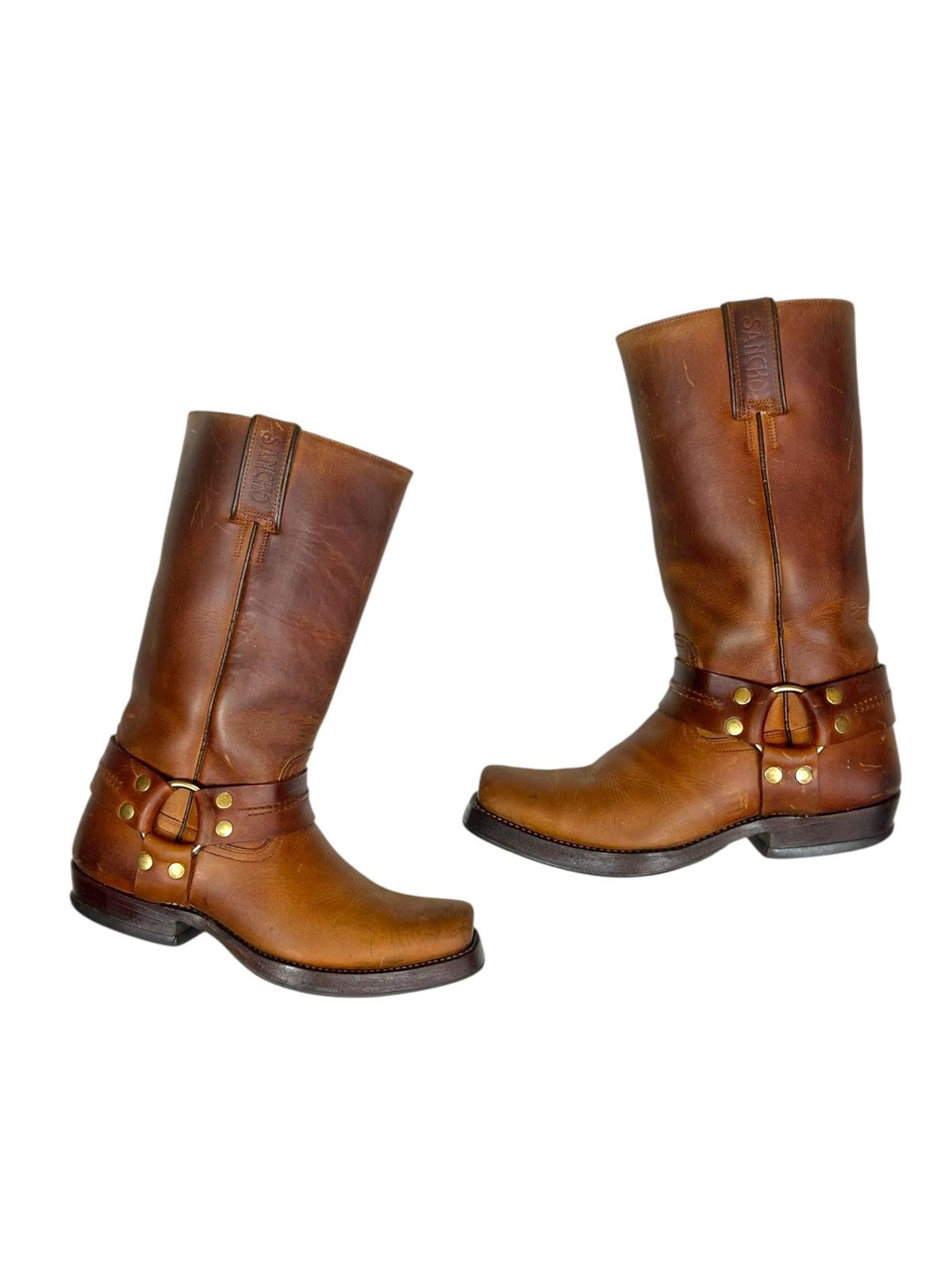 Sancho Boots Vintage Western Sancho leather boots Size US 9 / IT 39 - 1 Thumbnail