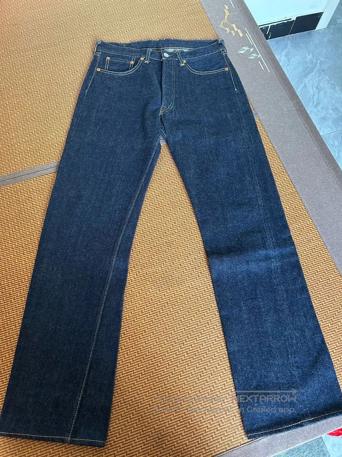 The Real McCoy's Joe McCoy Denim Jeans Vintage Red Label. Size US 29 - 3 Thumbnail