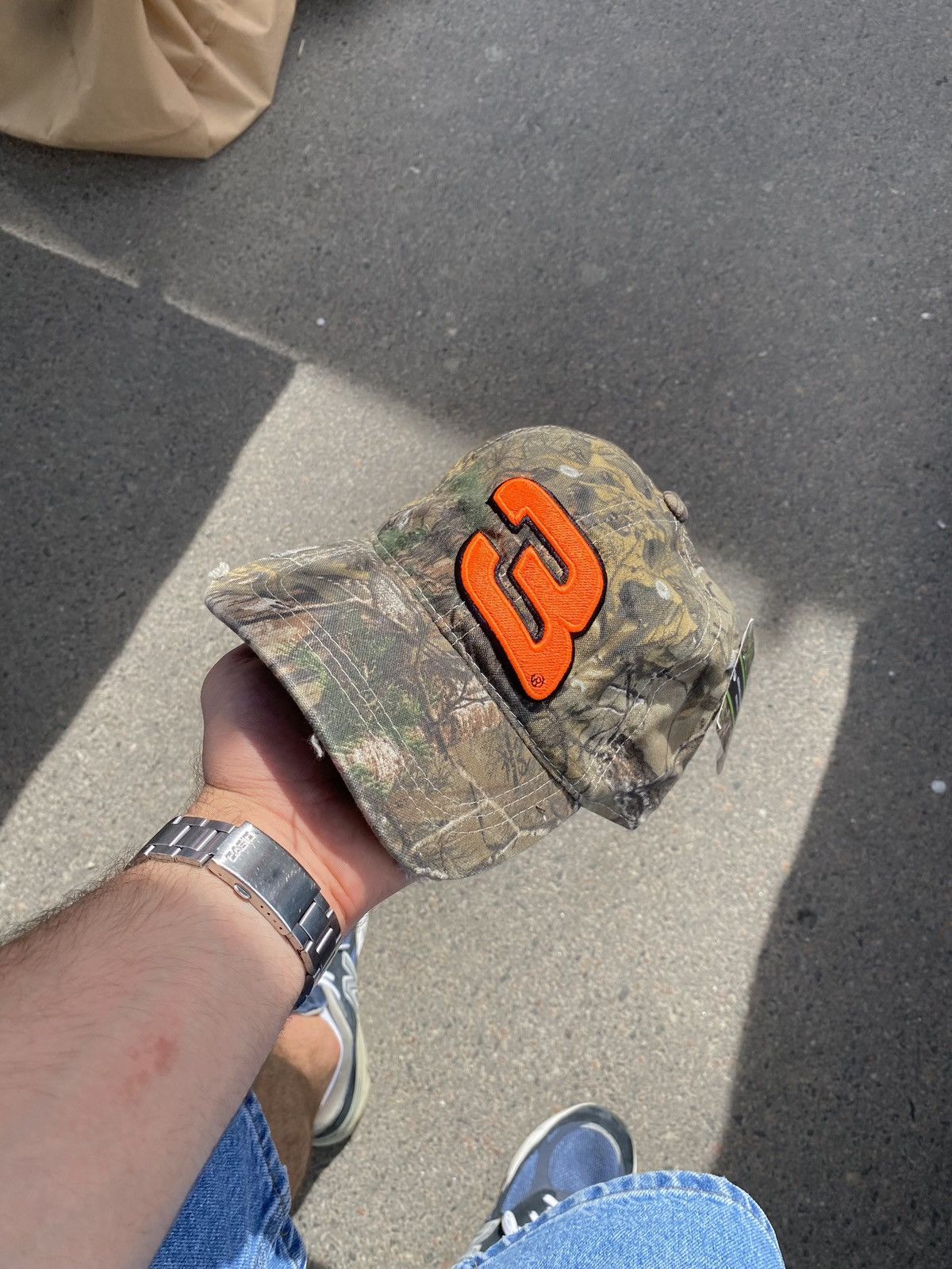 NASCAR × Realtree NASCAR Realtree Distressed Racing Hat Cap Size ONE SIZE - 3 Thumbnail