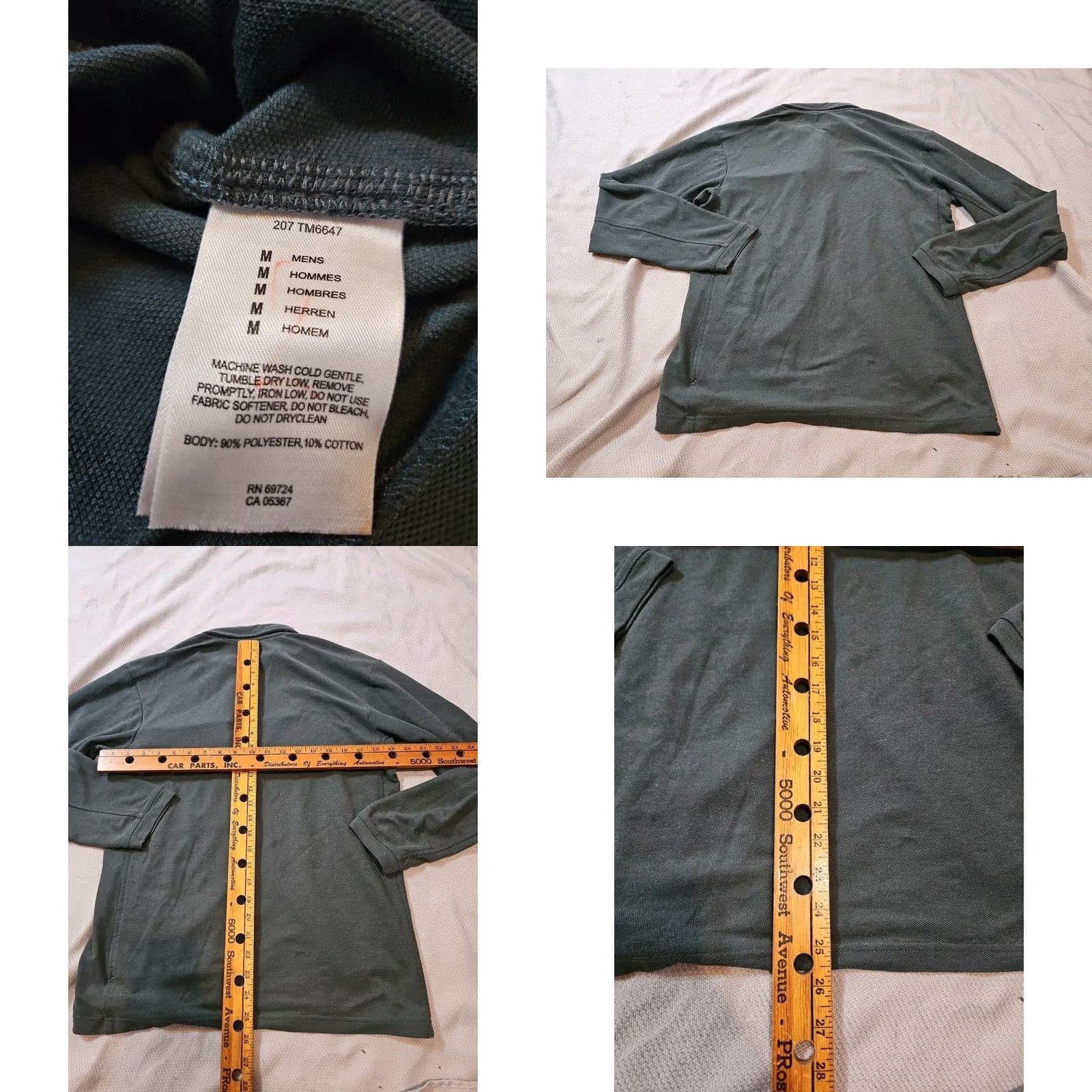 Vintage Columbia Shirt Mens M Gray Titanium Zip Collar Omni dry Top Size US M / EU 48-50 / 2 - 8 Thumbnail