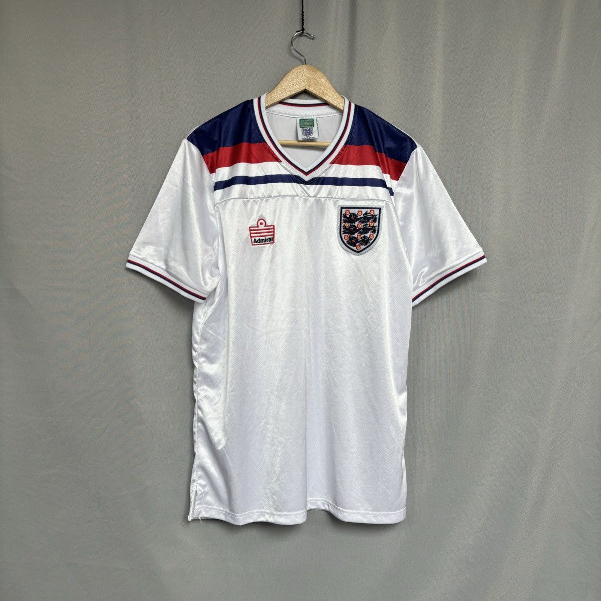 Vintage ScoreDraw England vintage jersey football xl white Size US XL / EU 56 / 4 - 1 Thumbnail