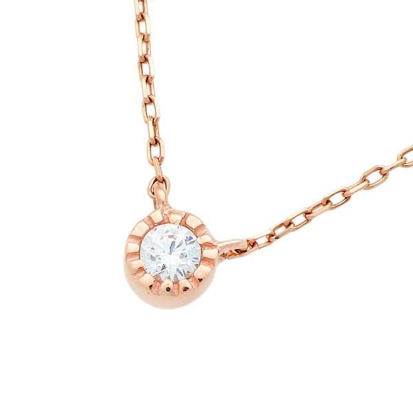 image of Other 10K Clear Stone Pendant Necklace in Gold, Women's