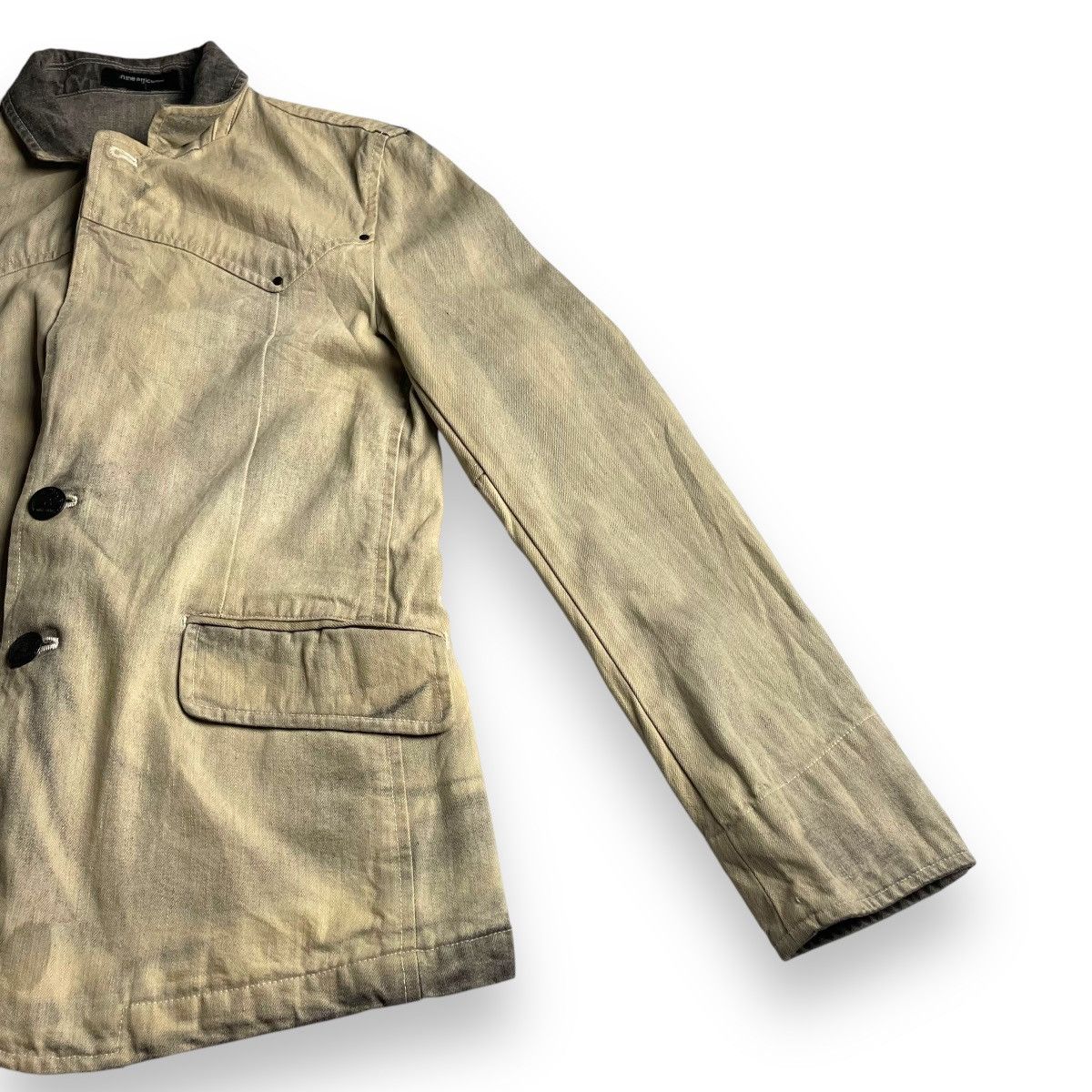 In The Attic 🇯🇵 IN THE ATTIC HOMME WASHED DENIM JACKET Size US M / EU 48-50 / 2 - 6 Thumbnail