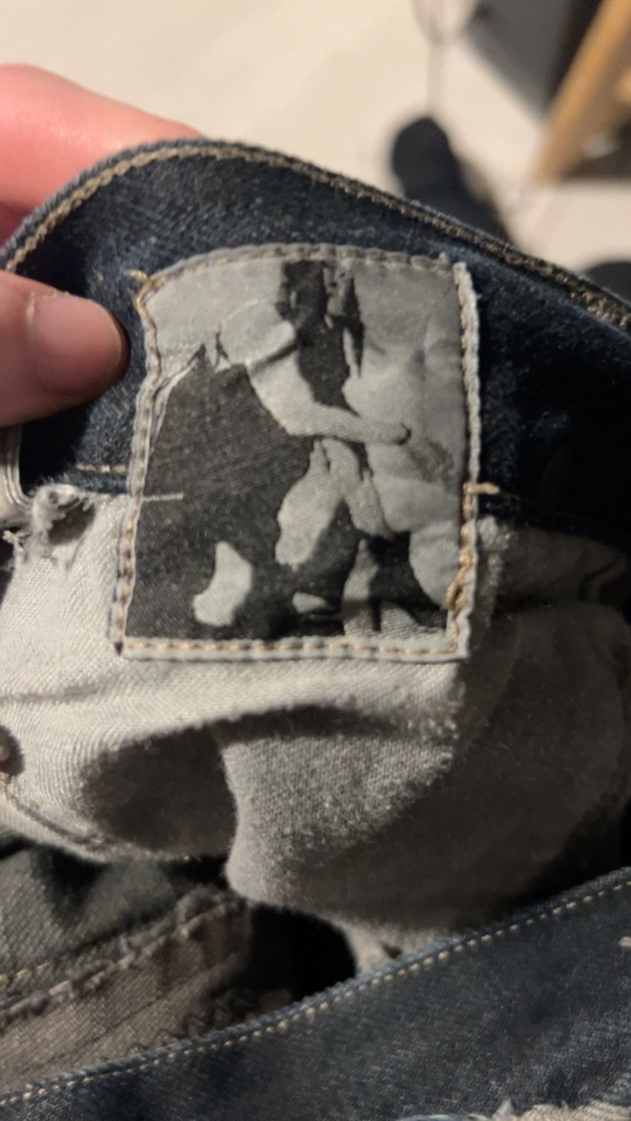 Rick Owens rick owens destroyed hogwash Size US 31 - 5 Thumbnail