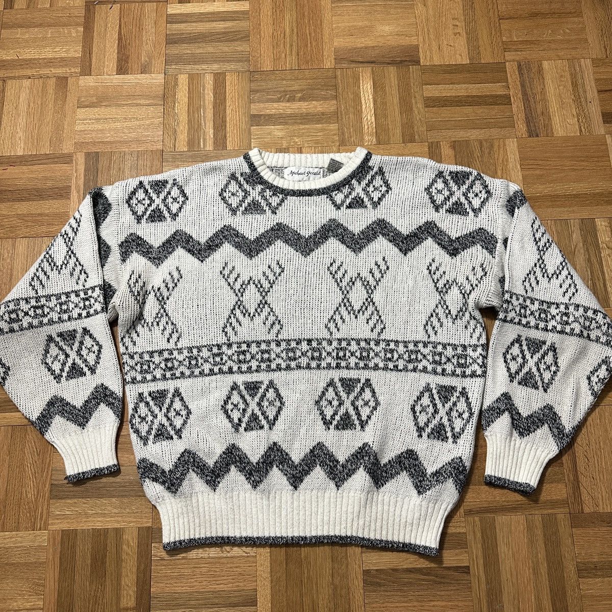 Vintage Vintage Michael Gerald sweater Size US XL / EU 56 / 4 - 1 Thumbnail