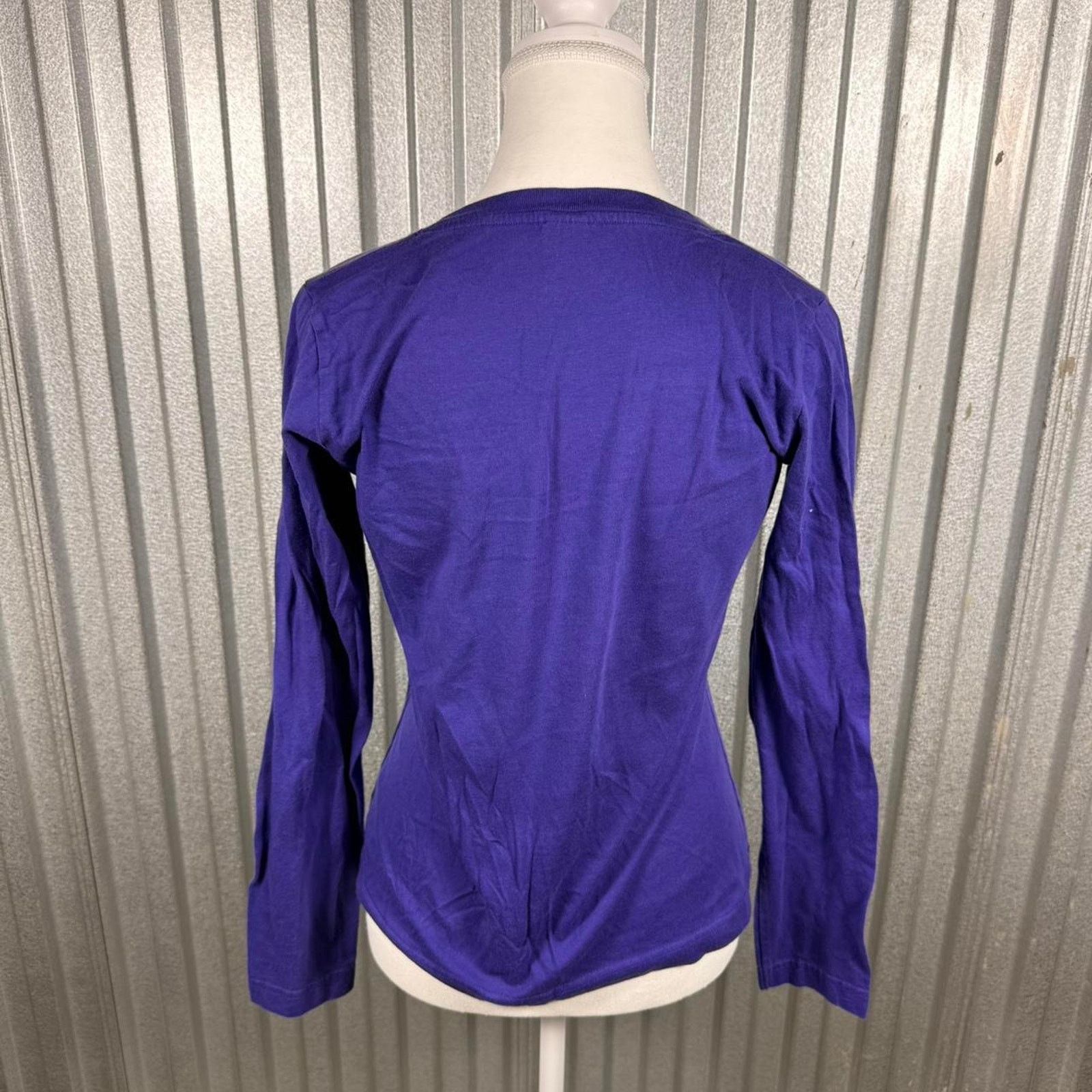 NFL Purple baltimore ravens rhinestone Size S / US 4 / IT 40 - 4 Thumbnail