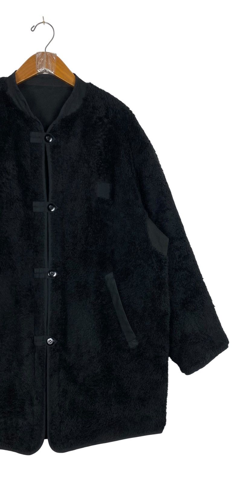 Vintage Rare‼️ Army Twill Reversible Fleece Parka Size XL / US 12-14 / IT 48-50 - 4 Thumbnail