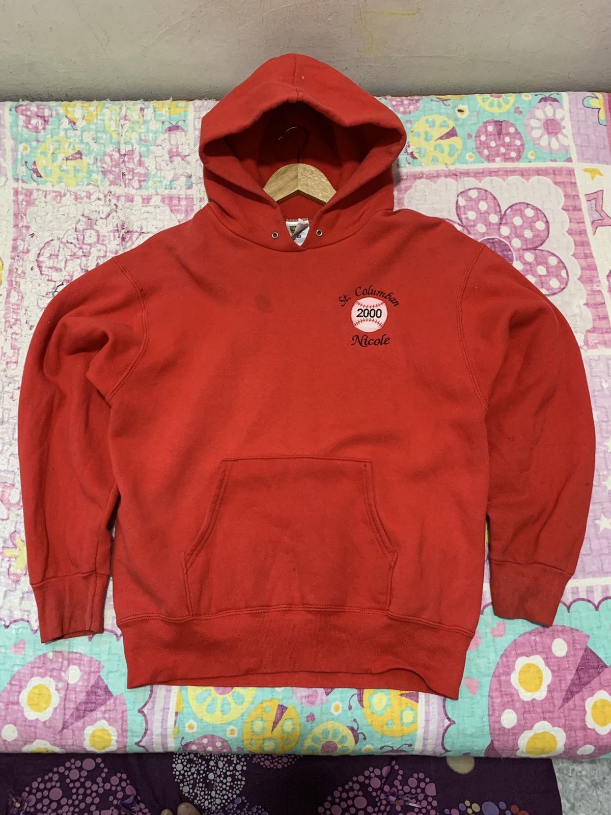 Vintage Vintage Y2K St Columban Baseball Hoodie Men’s M Size US M / EU 48-50 / 2 - 7 Thumbnail