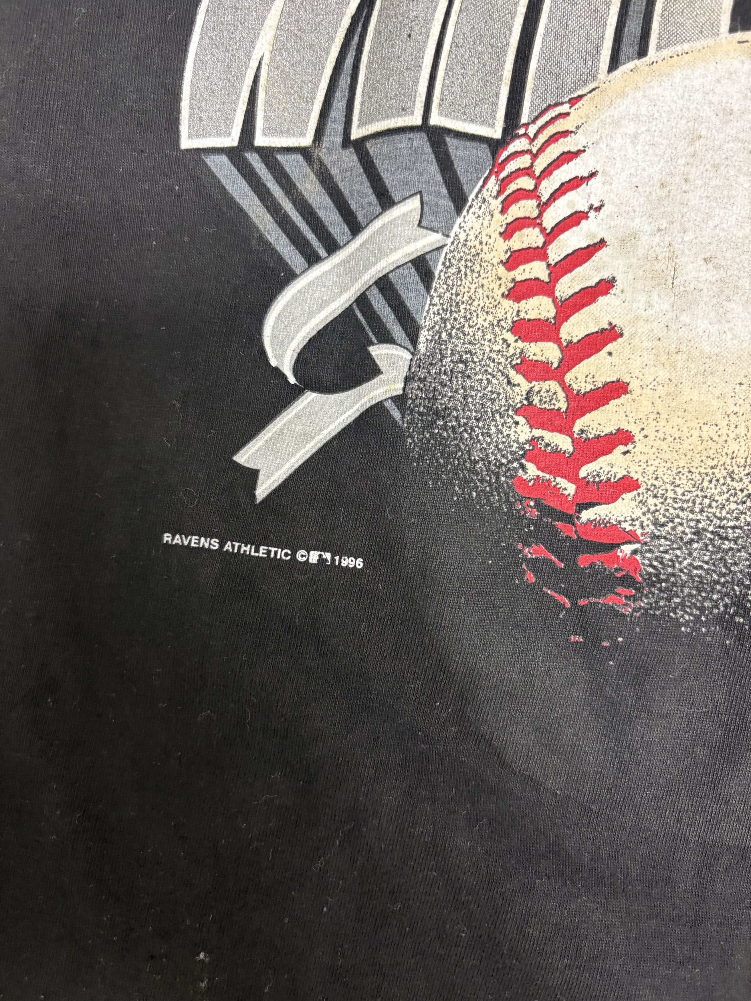 Vintage Chicago White Sox Vintage Black T-Shirt Tee Size US L / EU 52-54 / 3 - 2 Thumbnail