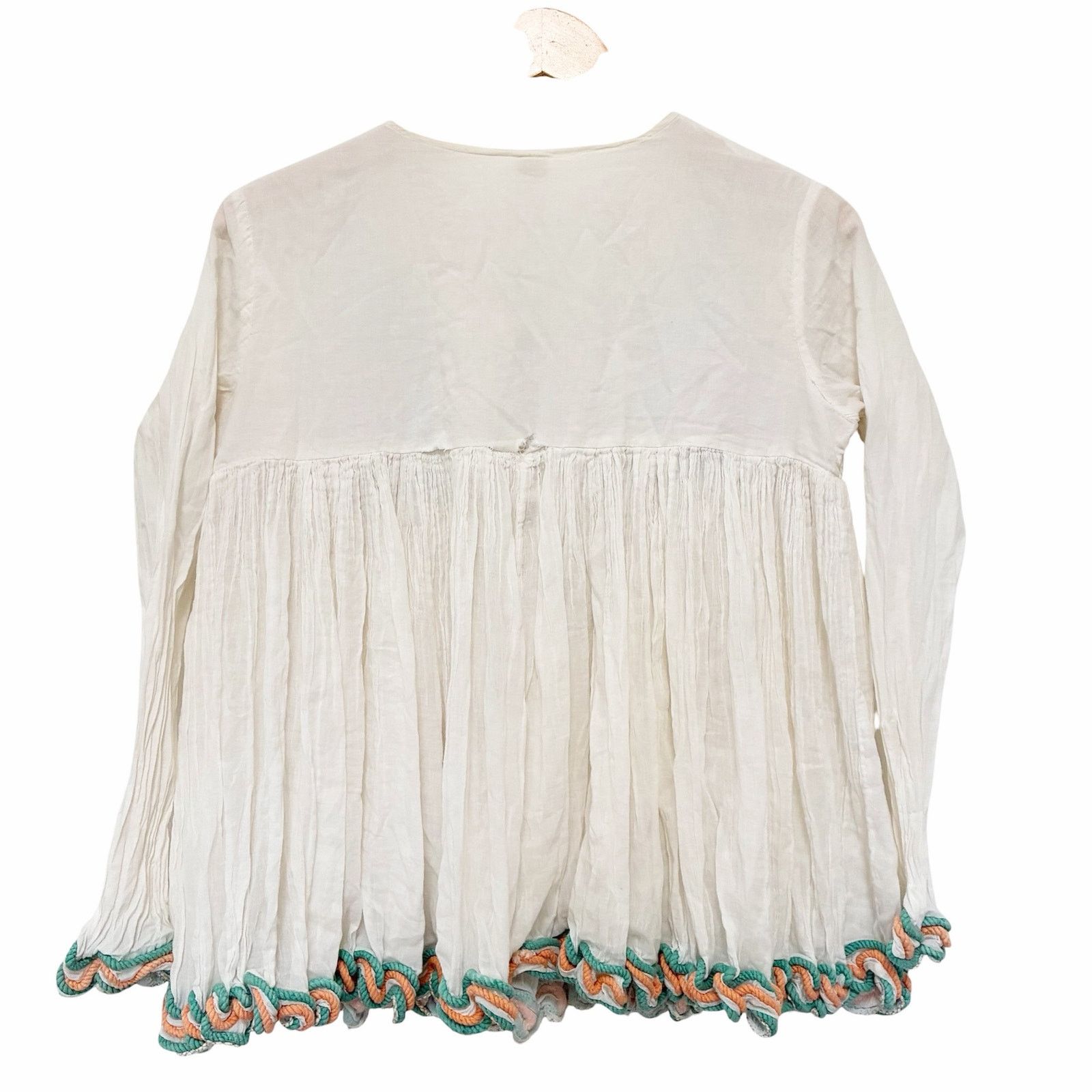 Other Raga Coastland Embroidered Cotton Bohemian Blouse Sz S Size S / US 4 / IT 40 - 5 Thumbnail