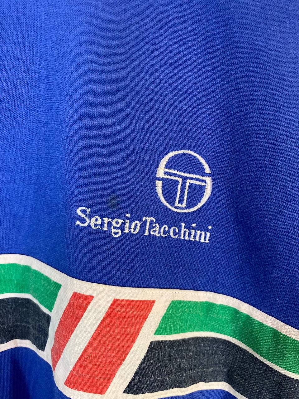 Sergio Tacchini vintage sergio tacchini sweatshirt very nice design Size US L / EU 52-54 / 3 - 2 Thumbnail