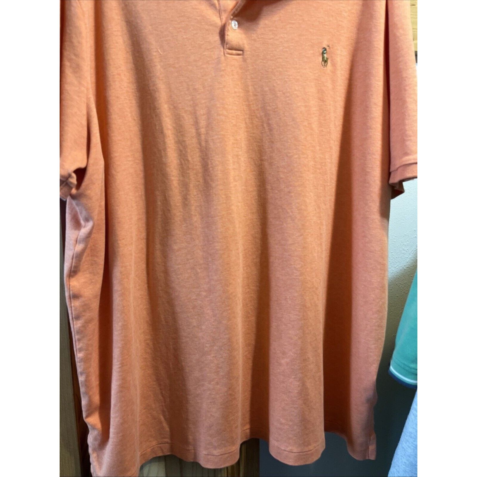 Polo Ralph Lauren Polo Ralph Lauren Men’s XXL Orange Button Cotton Polo Shirt Size US XXL / EU 58 / 5 - 7 Thumbnail