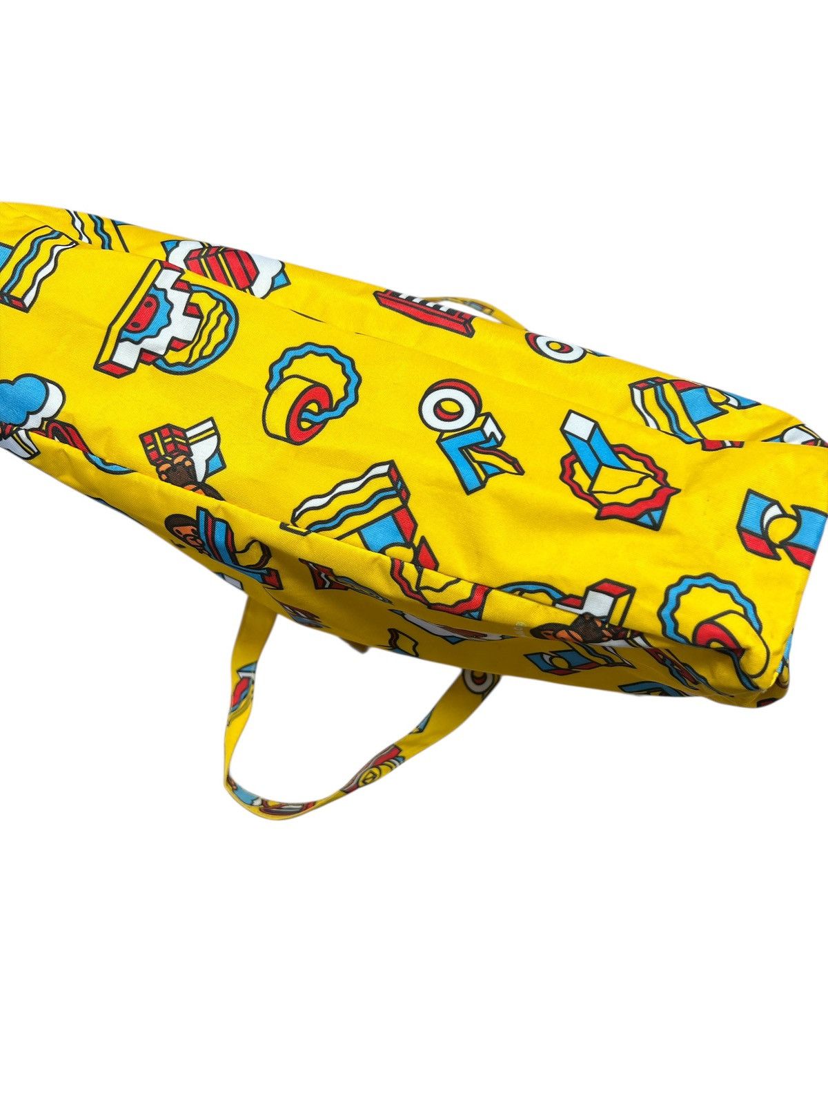 Bape Bape Baby Milo Tote Bag Bape Kids Block Pattern Yellow Size ONE SIZE - 9 Thumbnail