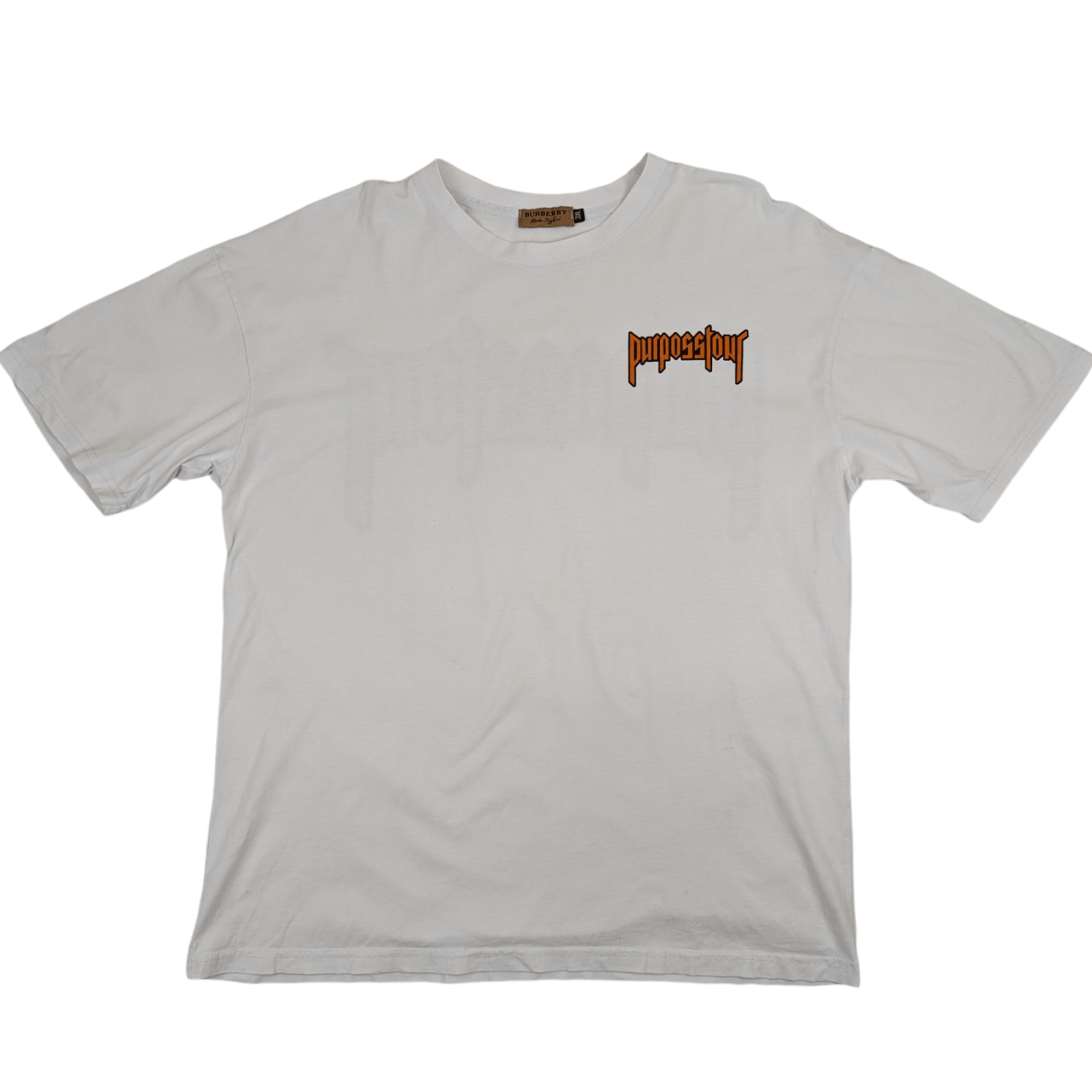 Band Tees JUSTIN BIEBER 2017 Purpose Tour Burberry T-Shirt Size US XXL / EU 58 / 5 - 2 Thumbnail