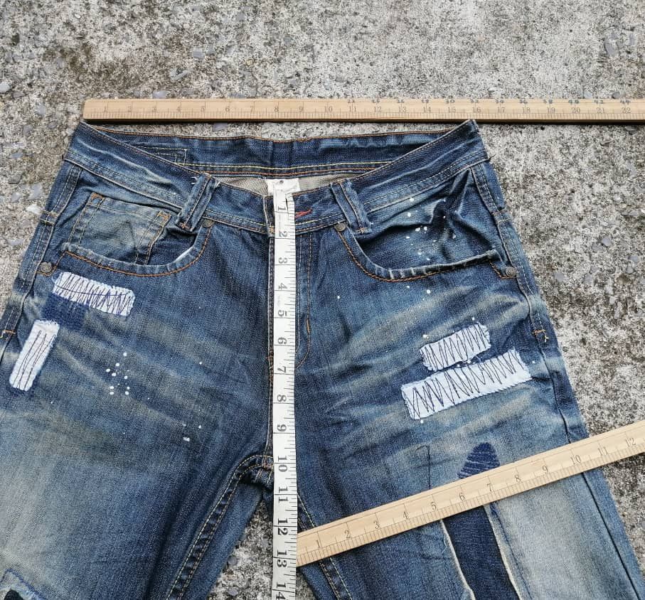 Robins Jeans Robins Jeans Nice Design Distressed Denim Jeans Size US 32 / EU 48 - 3 Thumbnail