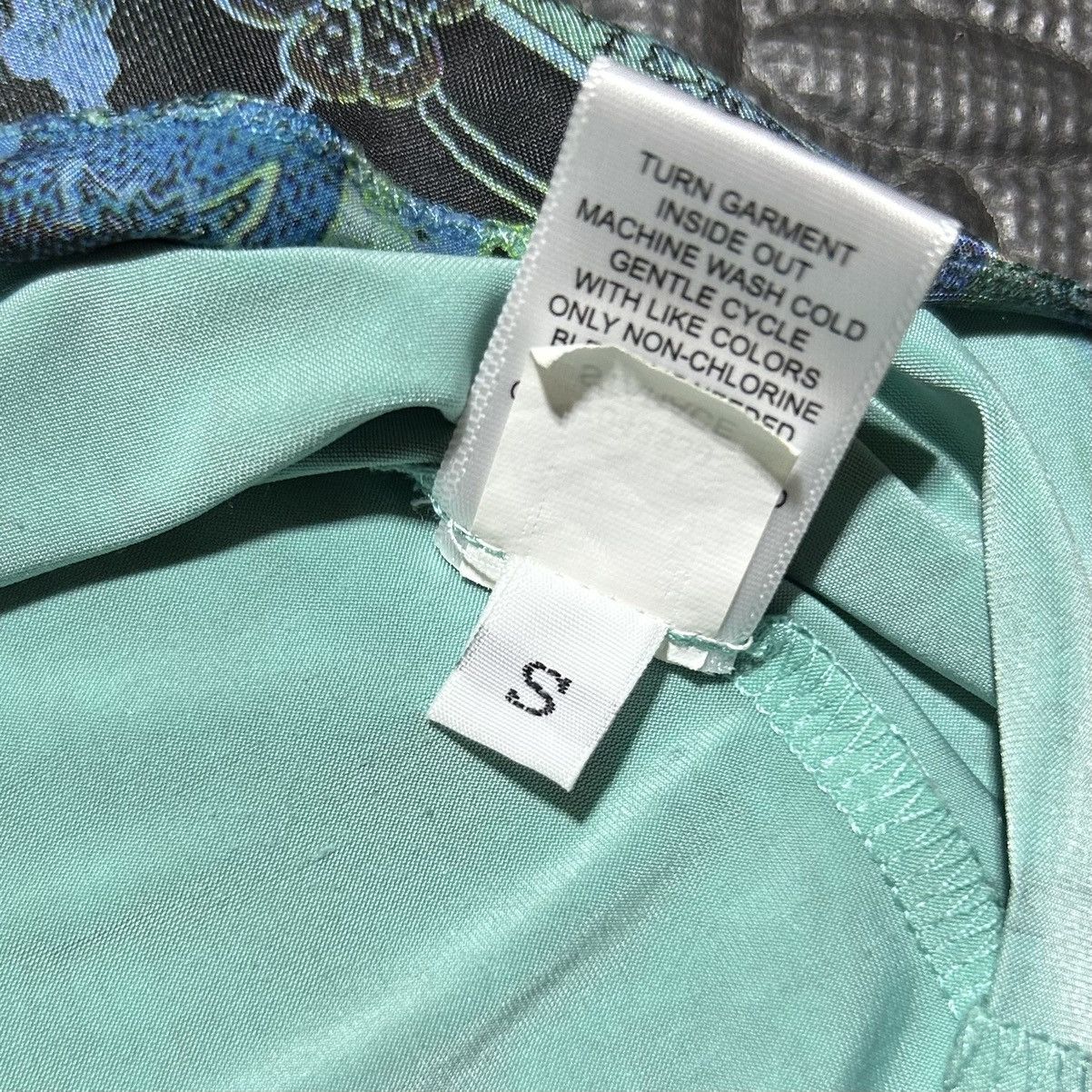 Other Live and Let Live Womens Tunic Top Small Blue Paisley Jade Size S / US 4 / IT 40 - 10 Thumbnail